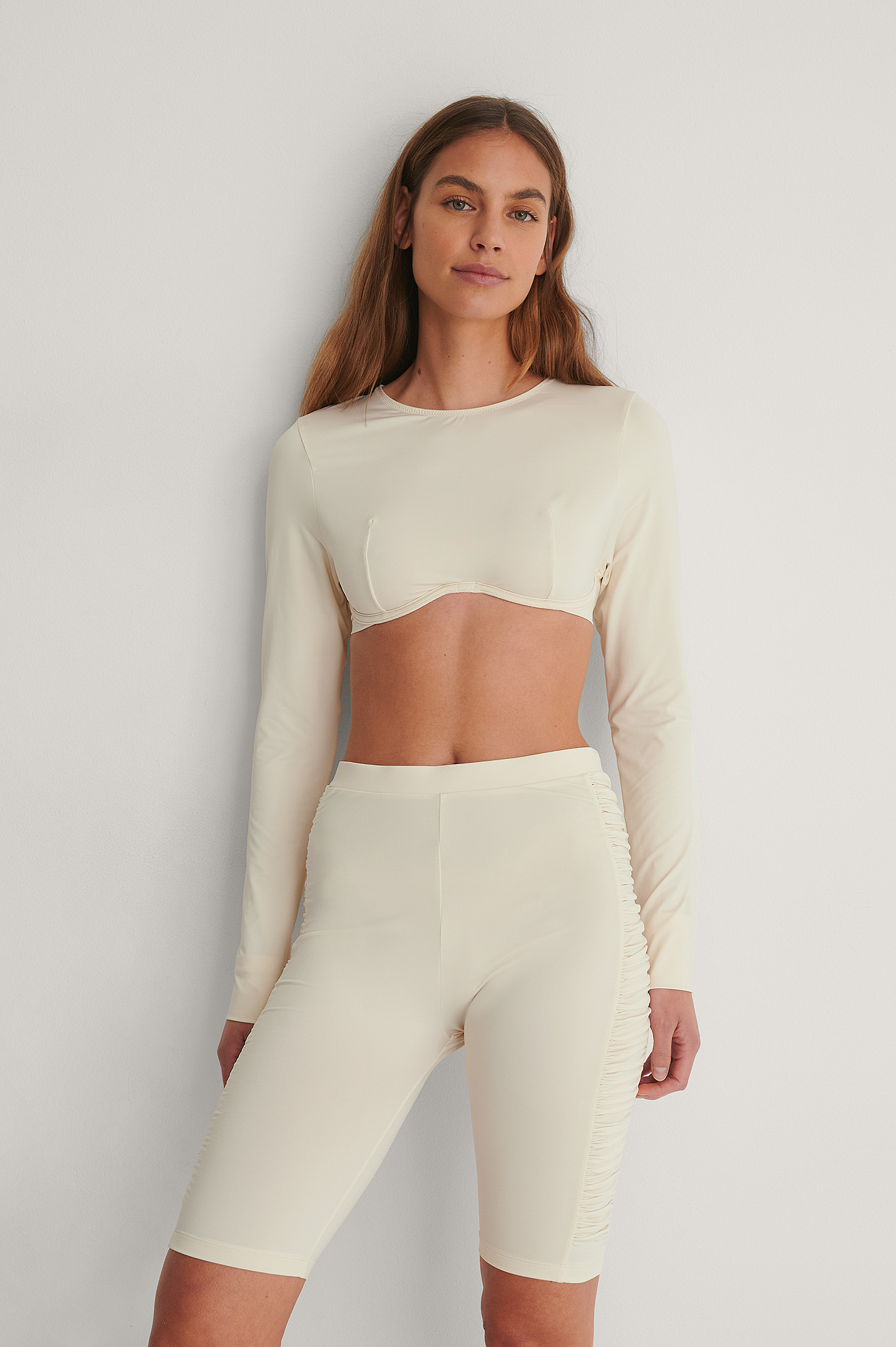 Recycled Underwire Long Sleeve Top 