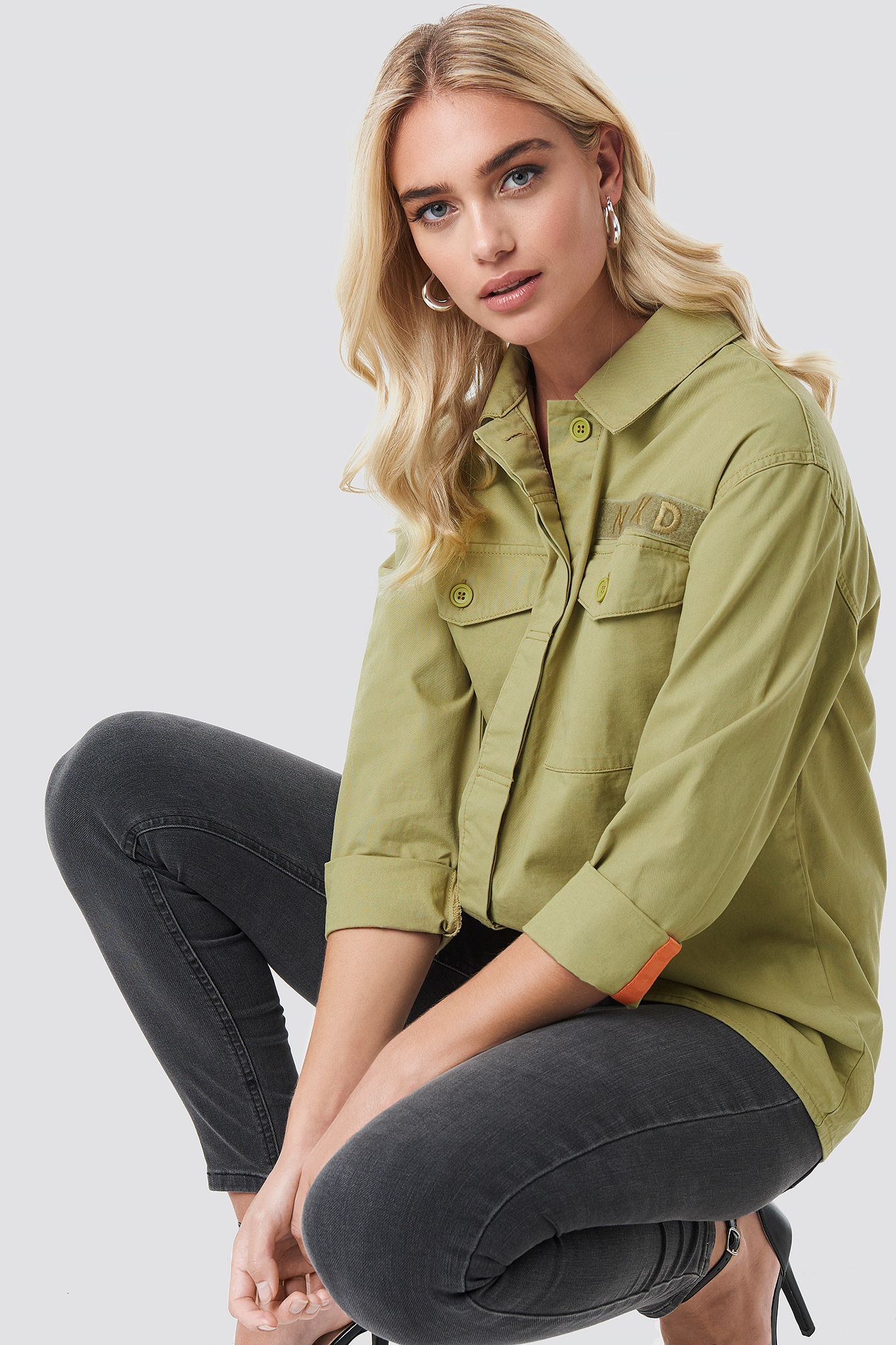 Utility Pocket Shirt Green