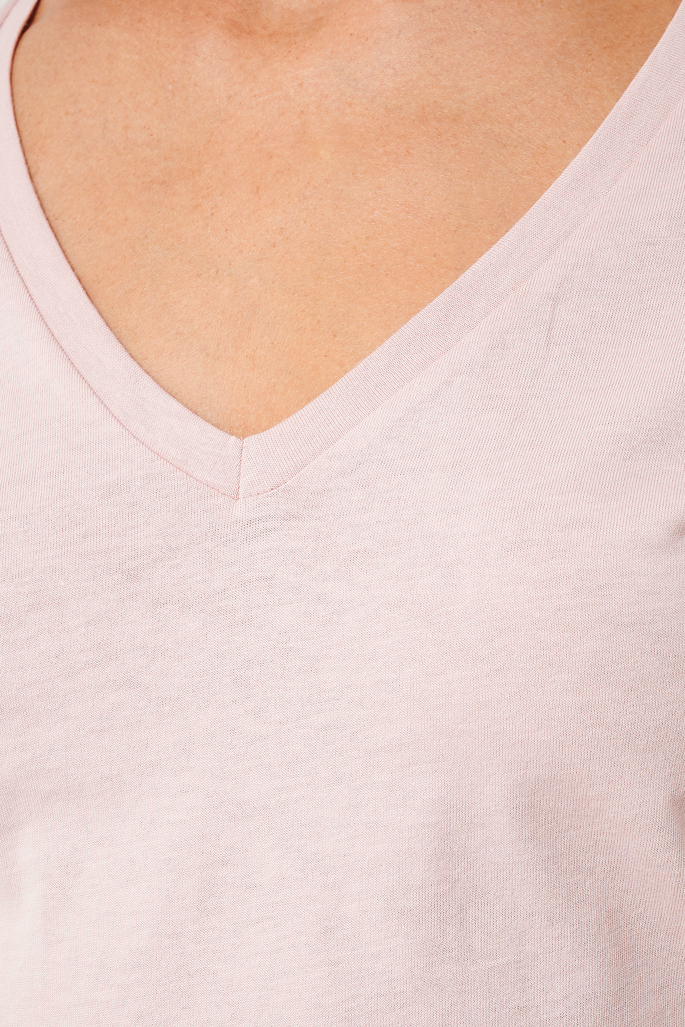 V-neck Tee Pink
