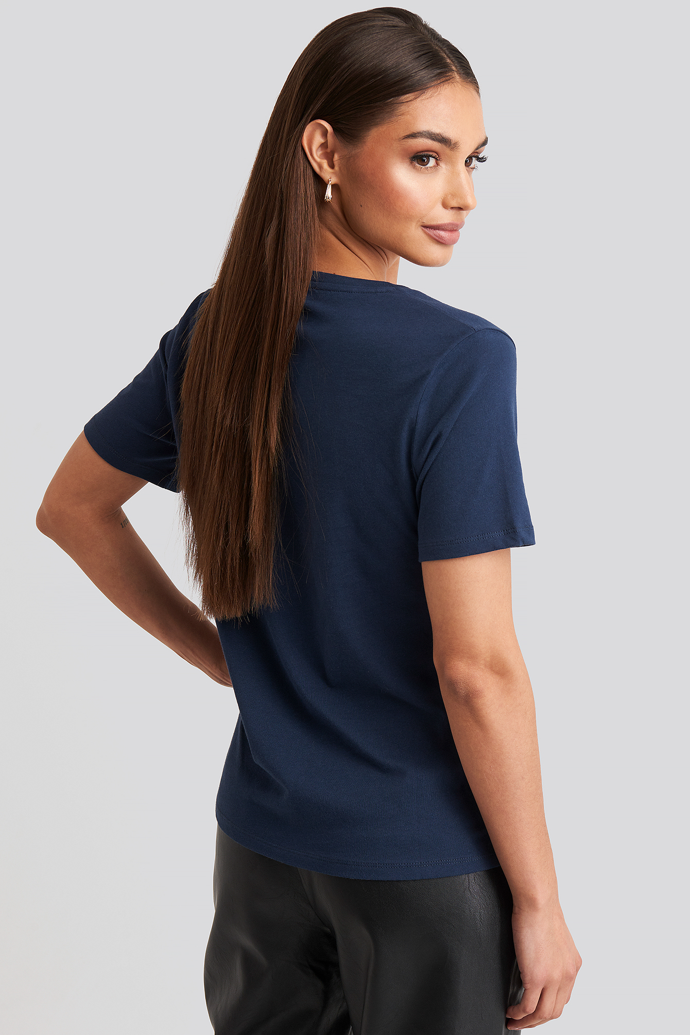 V-neck Tee Dark Navy