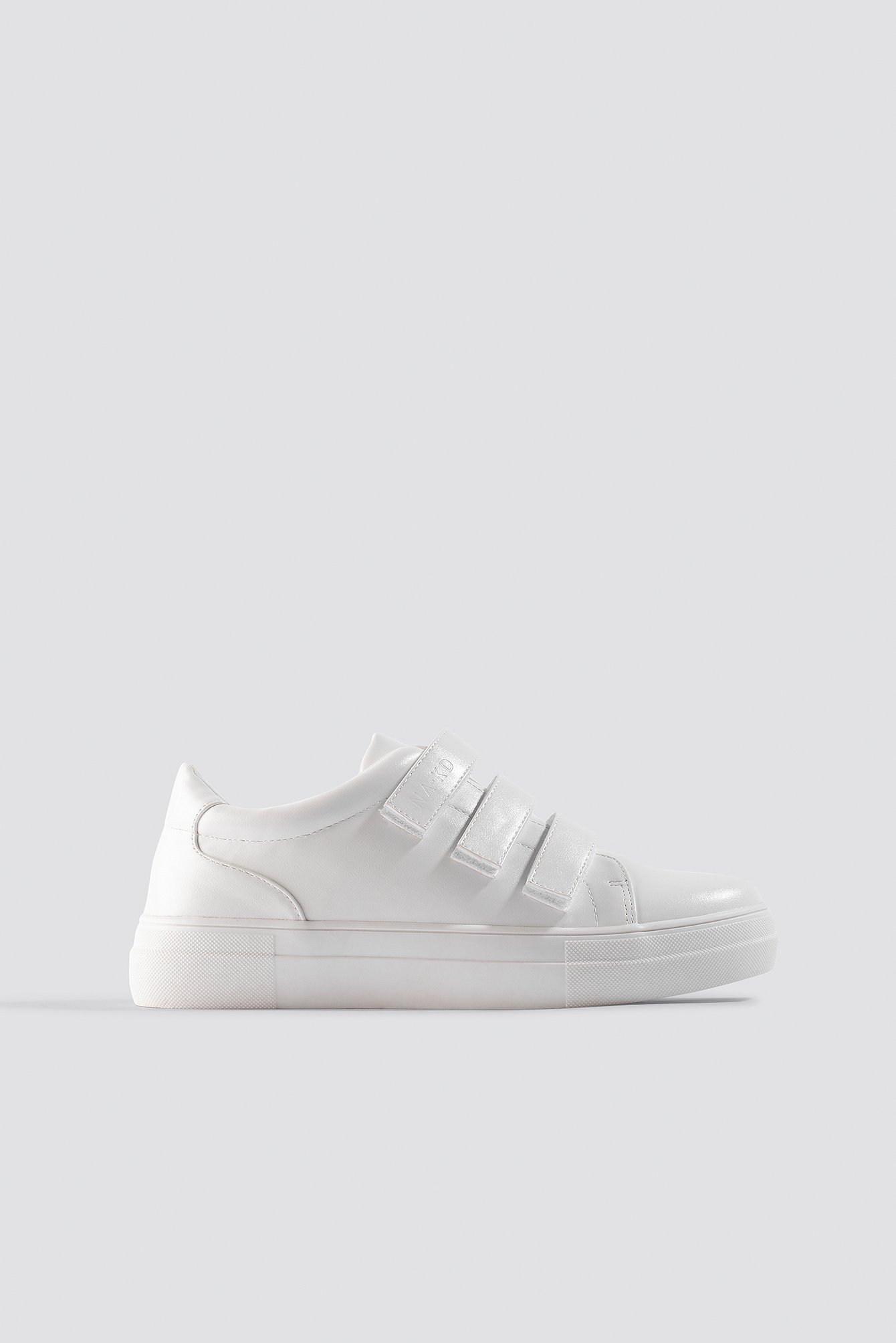 Velcro Sneakers White | na-kd.com