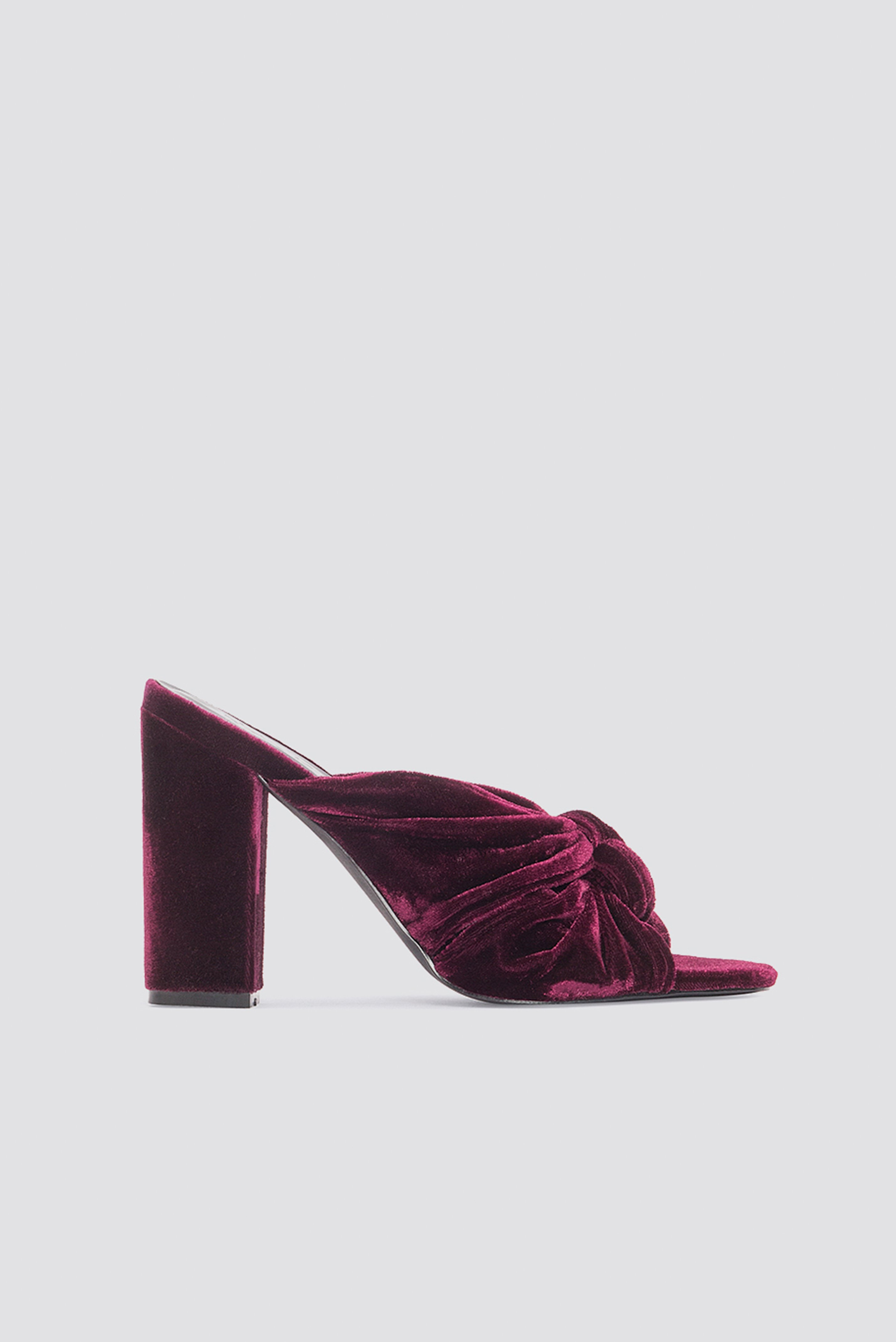 velvet purple heels