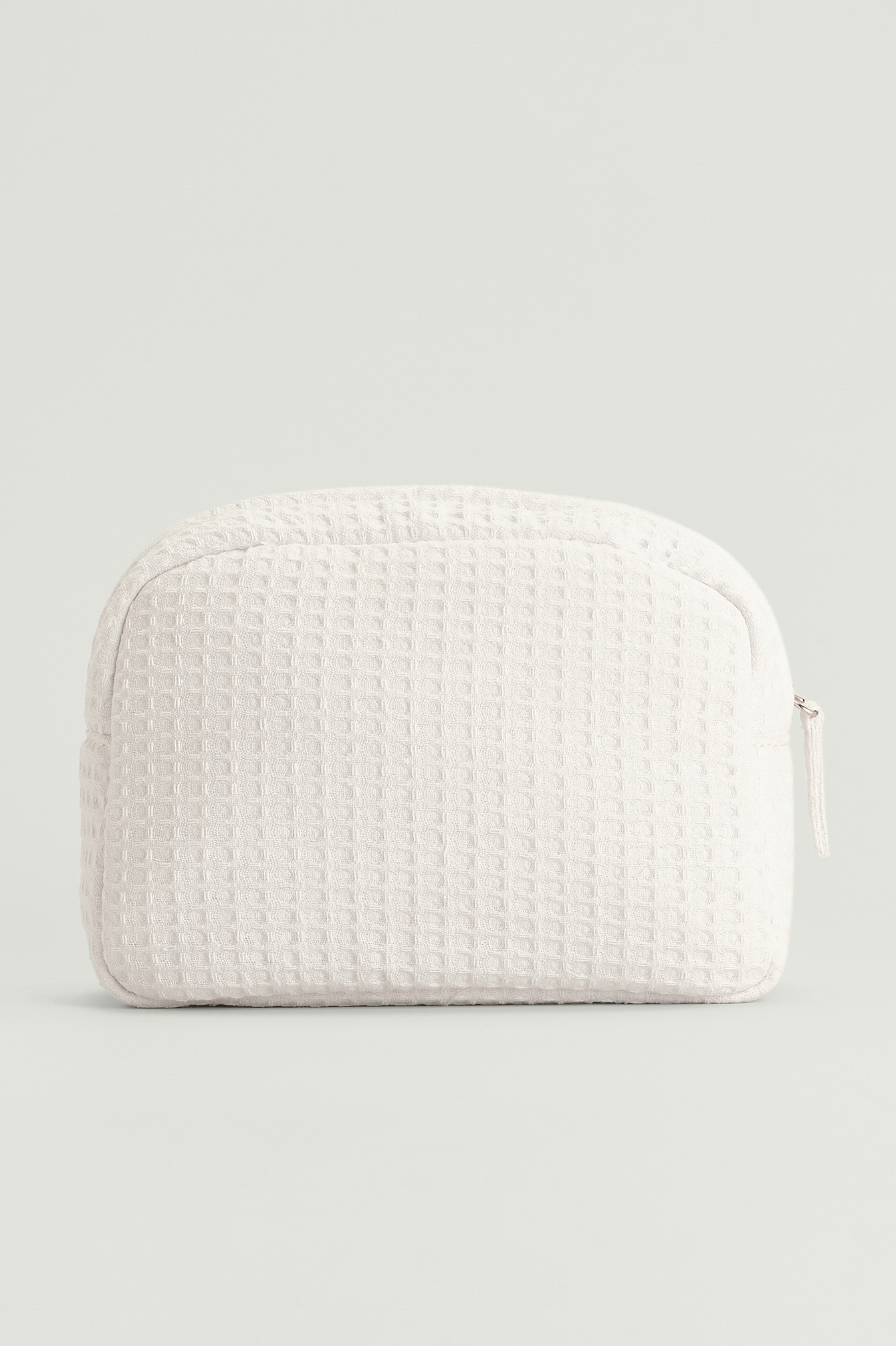 NA-KD Accessories Waffle Cosmetic Pouch - White