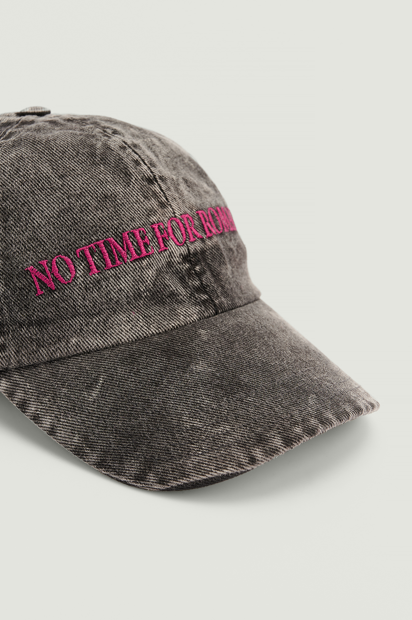 Washed Baseball Cap Black | na-kd.com