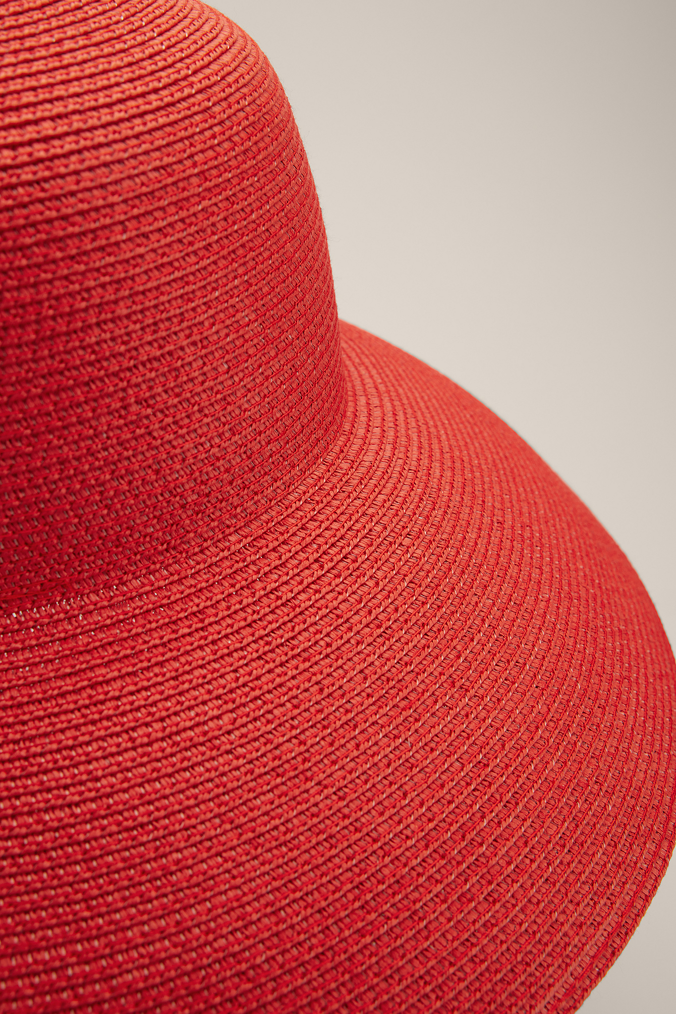 Wide Brim Cloche Hat Red | na-kd.com