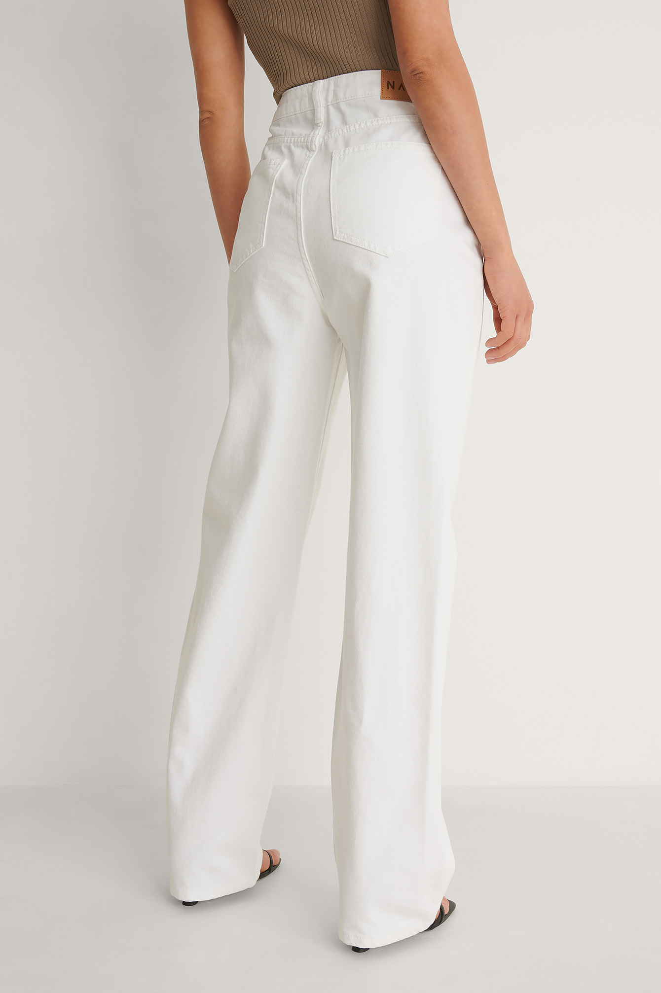 Organic Wide Leg High Waisted Denim 
