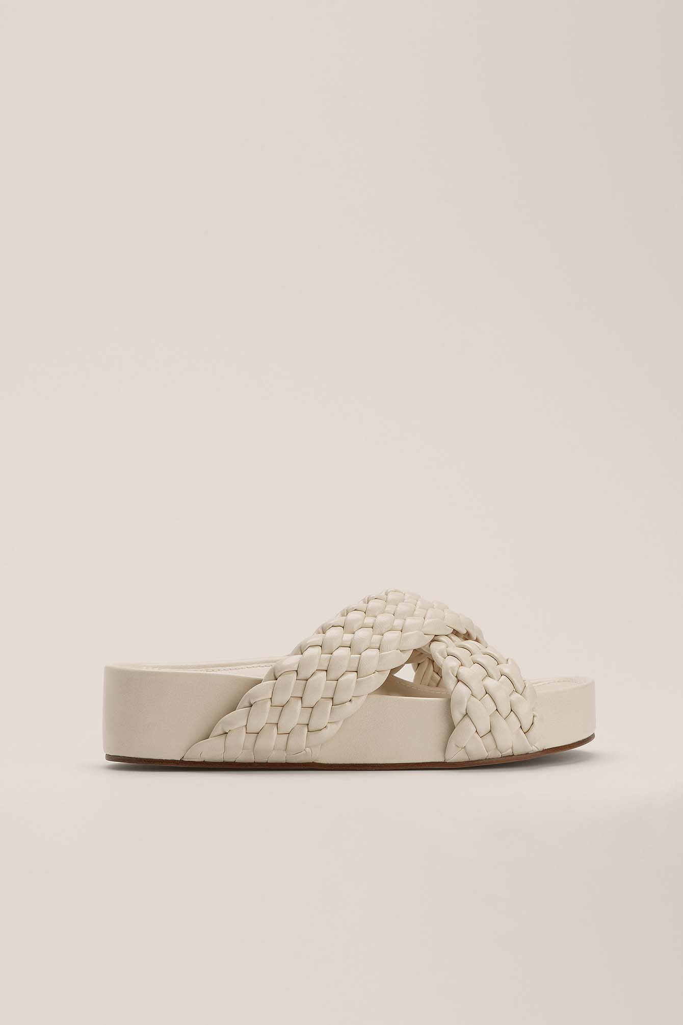 Sandalen Gebroken wit | NA-KD