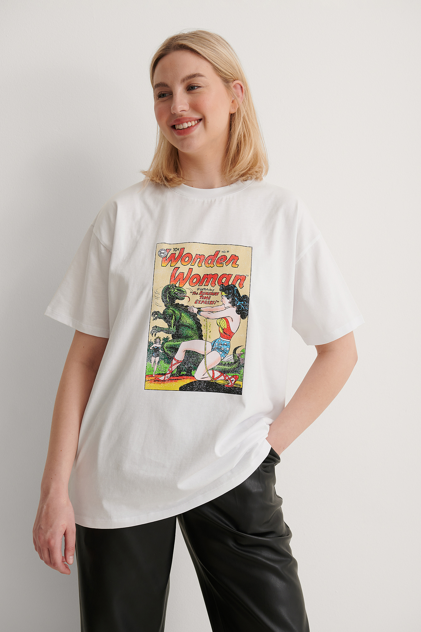 Wonder Woman Oversized T-shirt White 