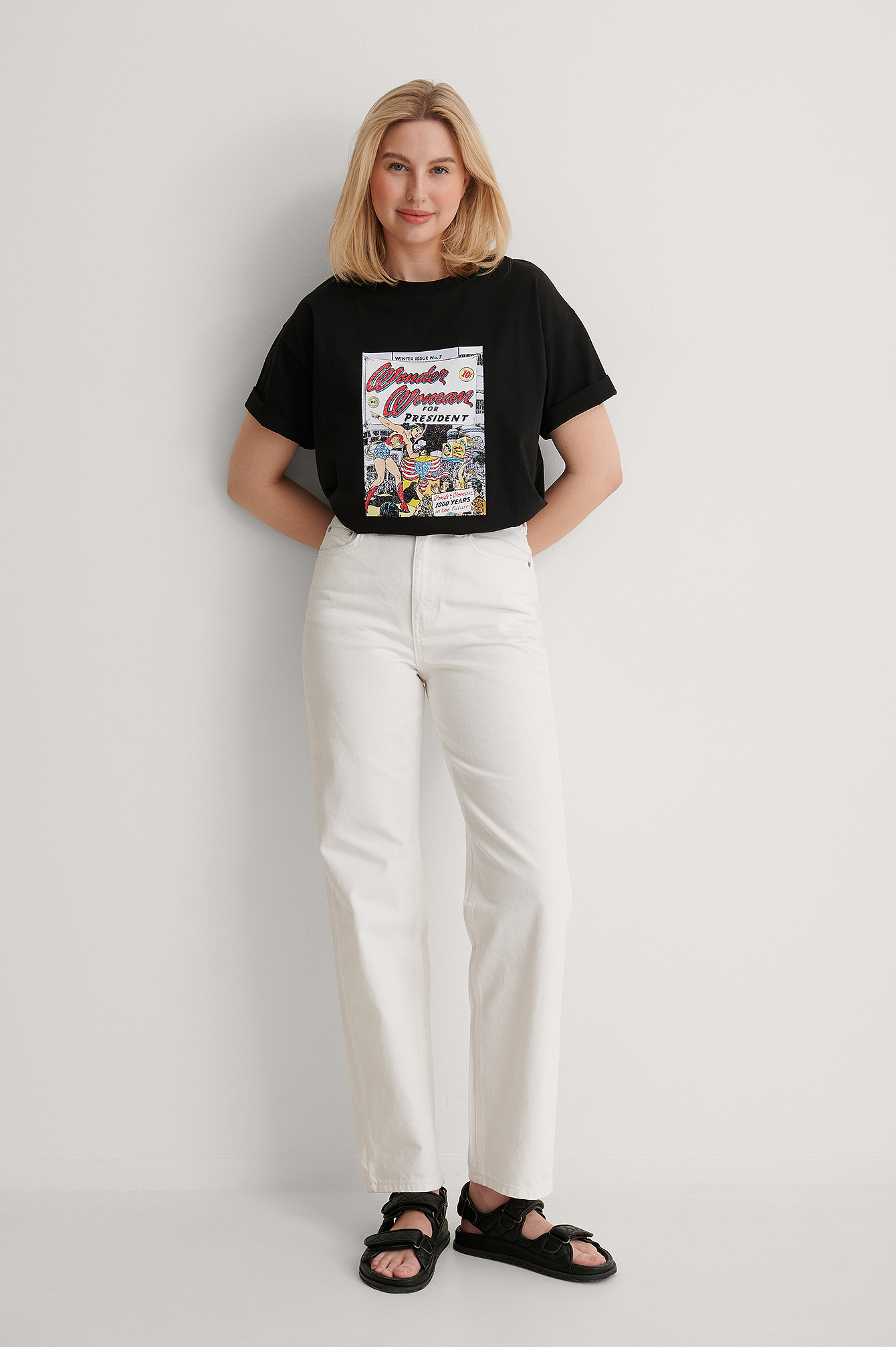 Organic Wonder Woman Oversized T-shirt 
