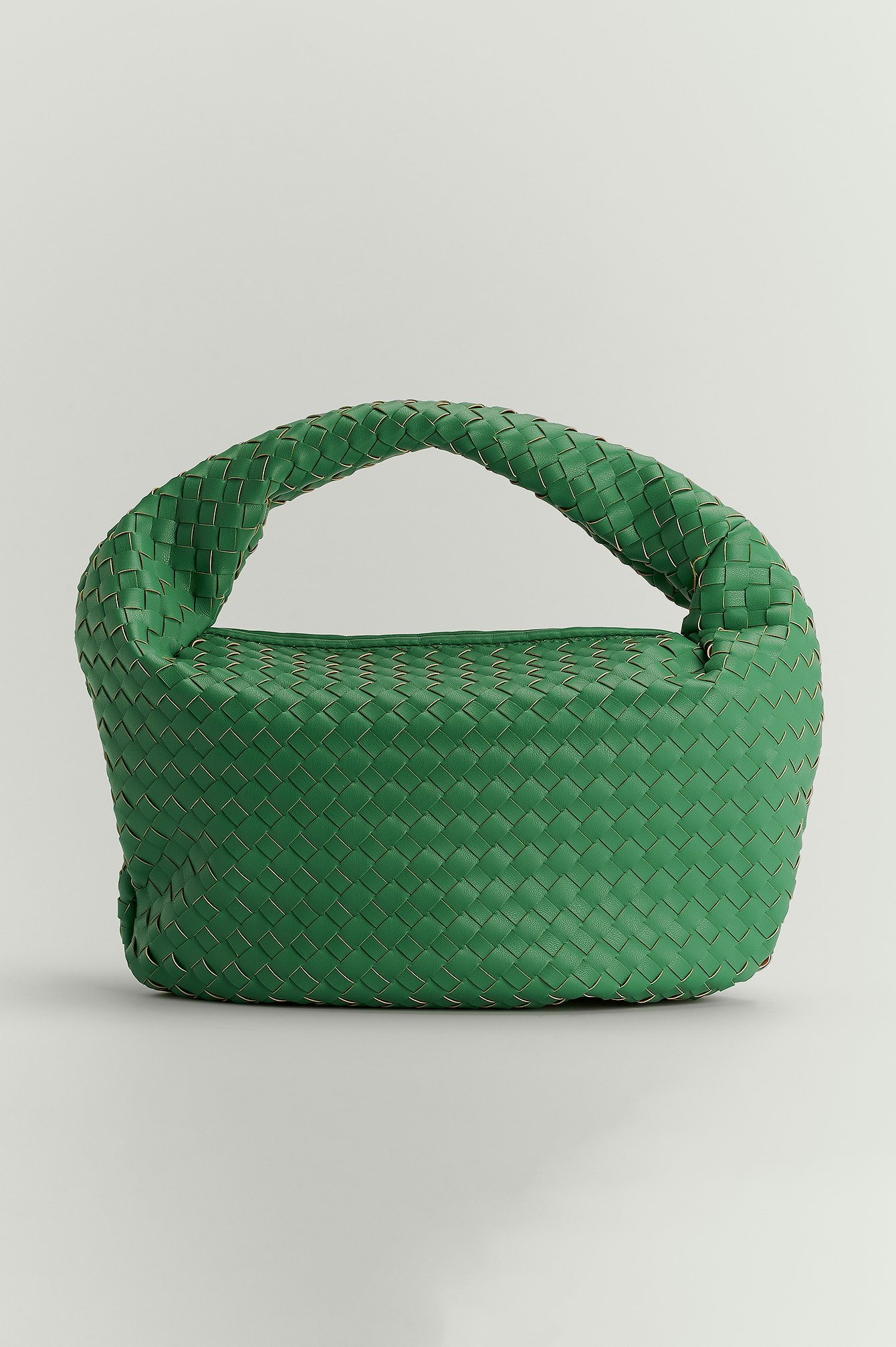 Afrundet taske Grøn |