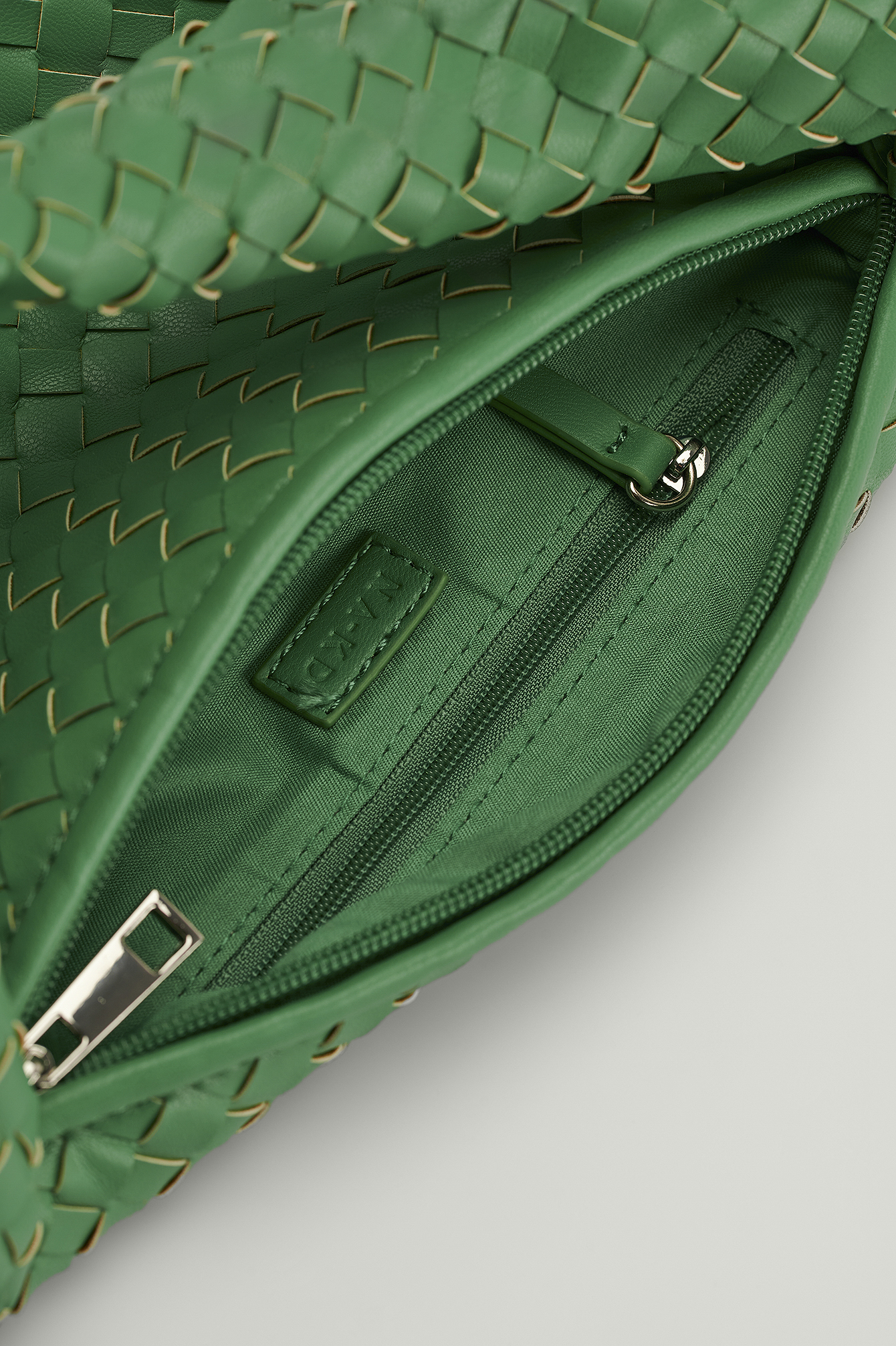 Afrundet taske Grøn |
