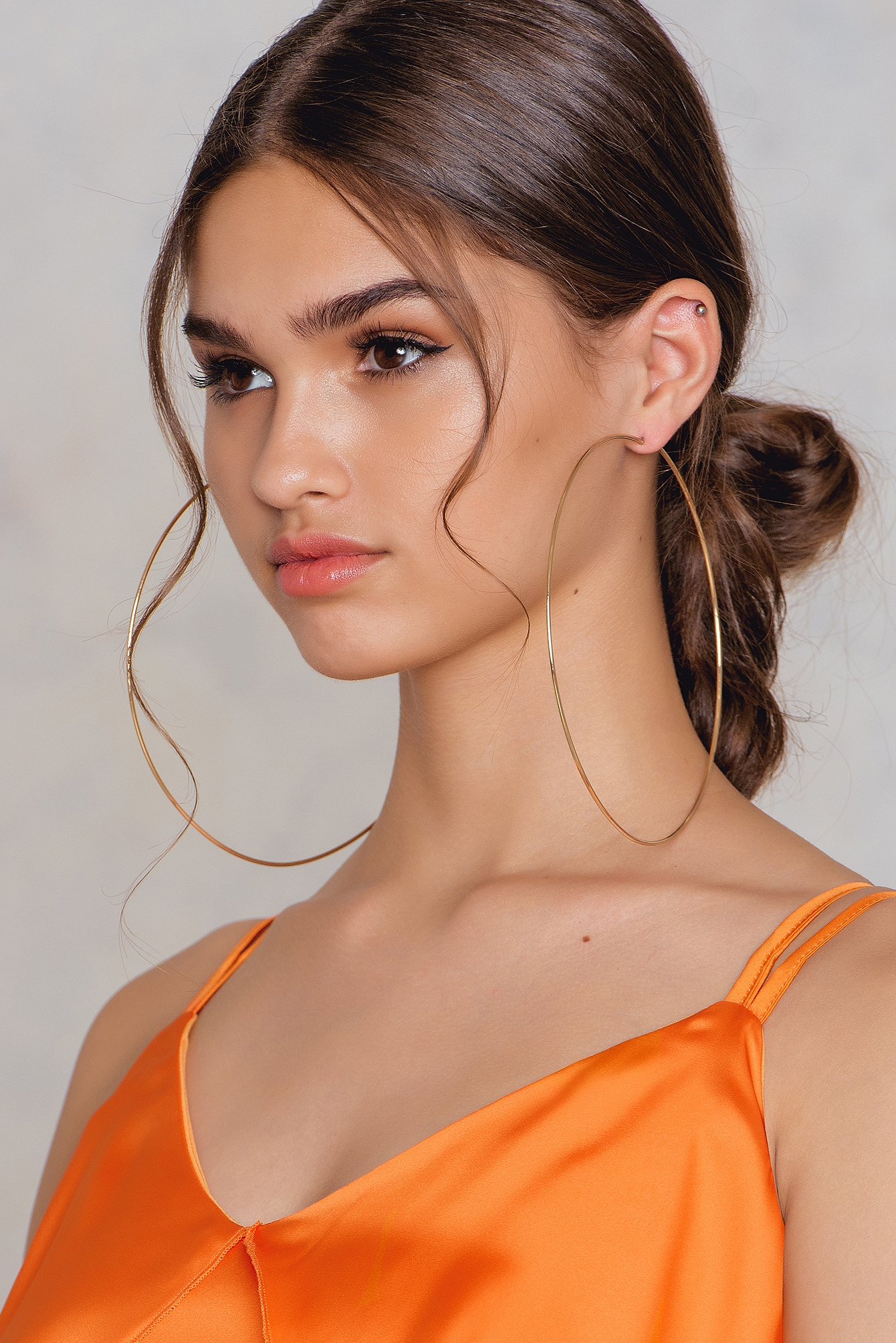 Xl hoop earrings Clearance