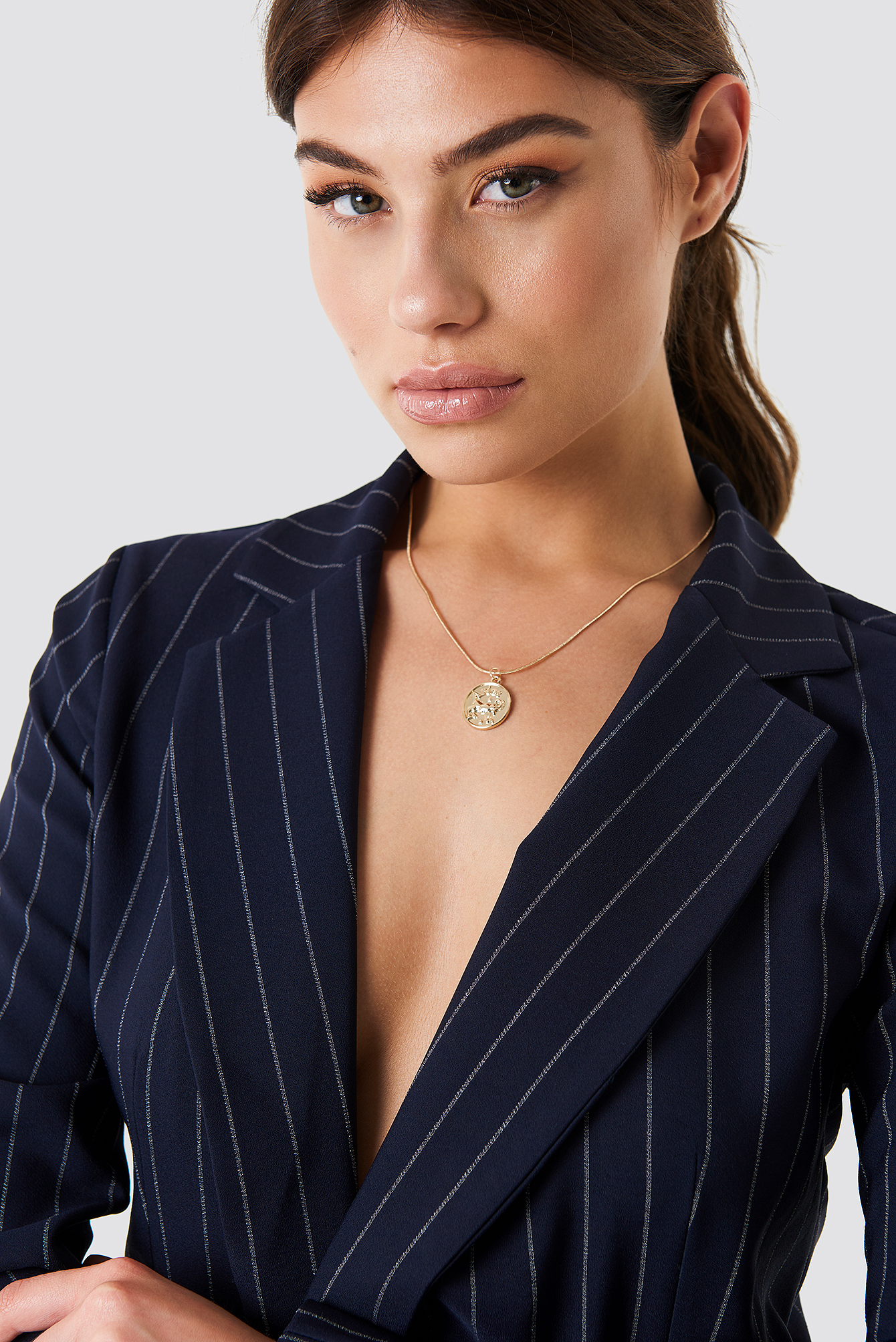 Zodiac Aries Necklace Gold