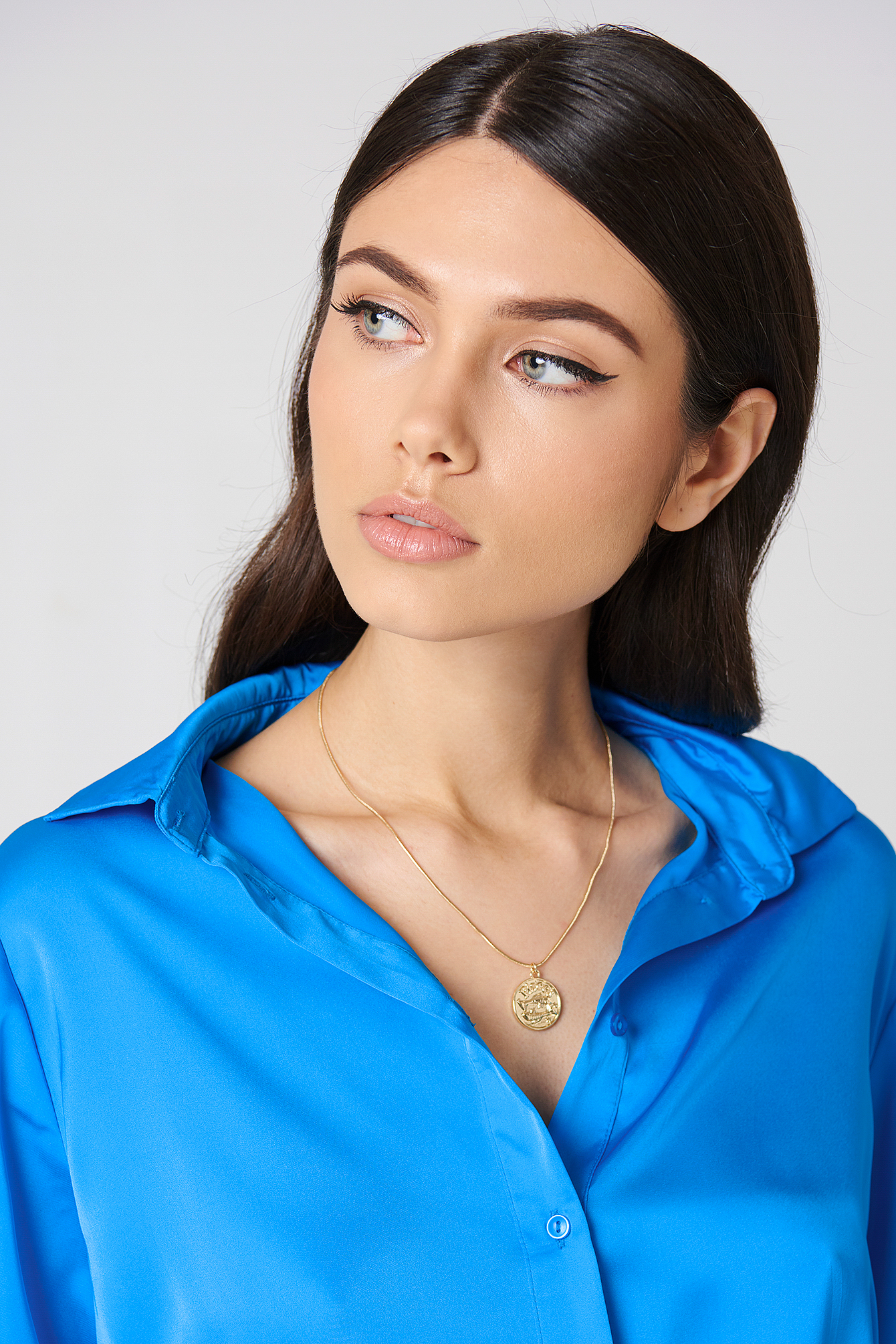 Zodiac Pisces Necklace Gold
