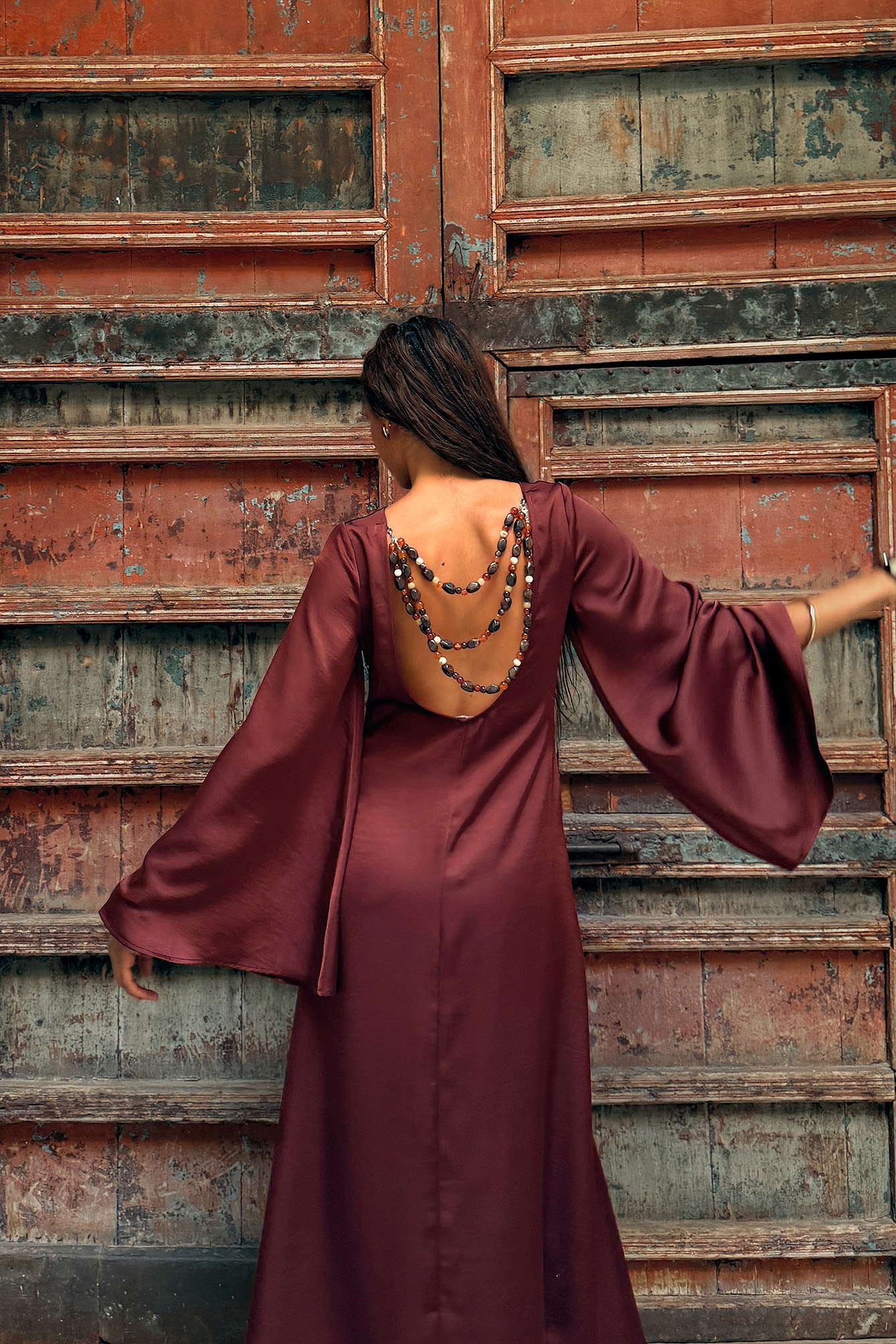 burgundy blazer dress women Rosette Ruched Mini Made for_Women and pair with strappy Size:US 26W / UK 30 / EU 56 Australia Junior Bridesmaid Robes