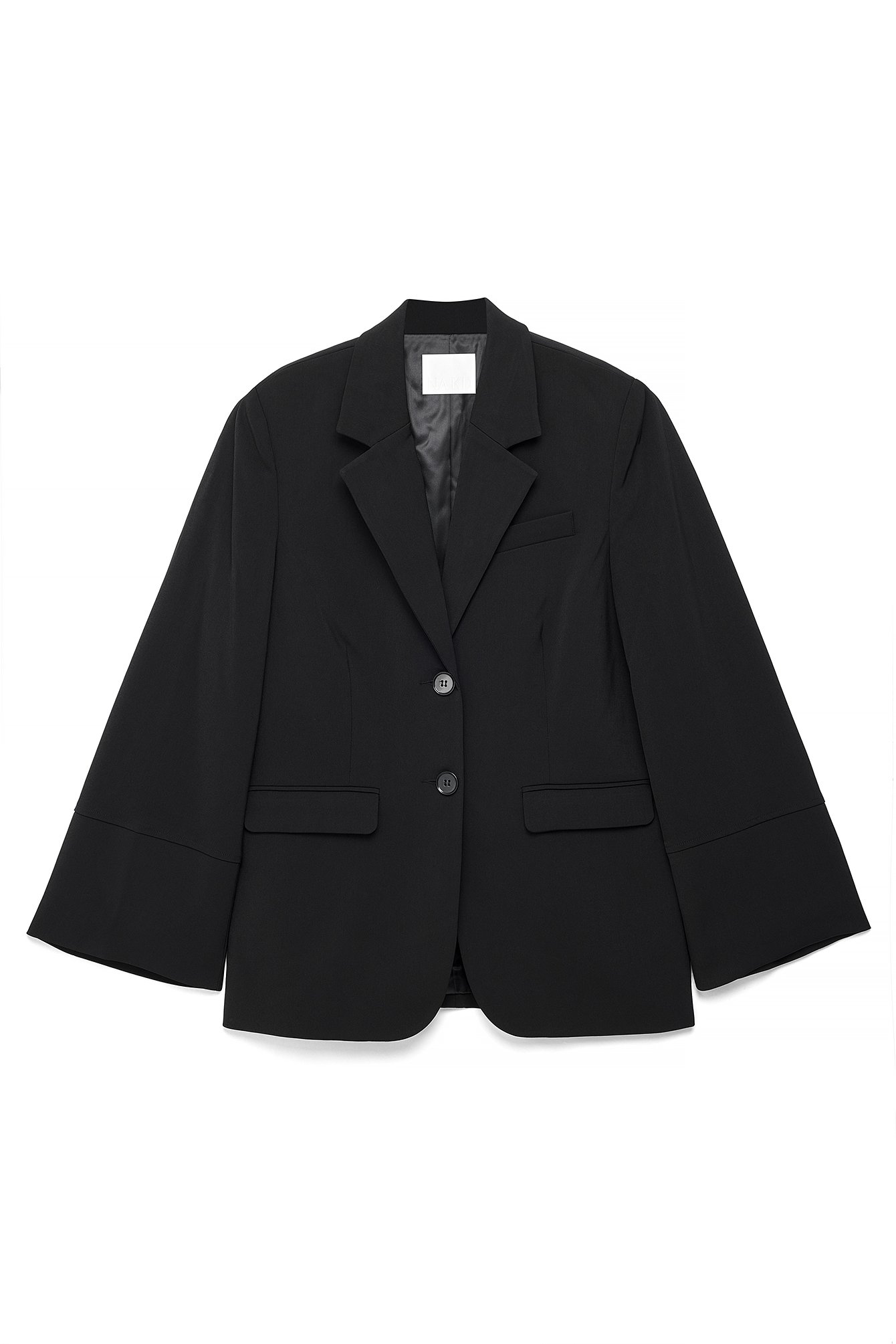 Maxi Oversized Double Breasted Blazer Black | NA-KD