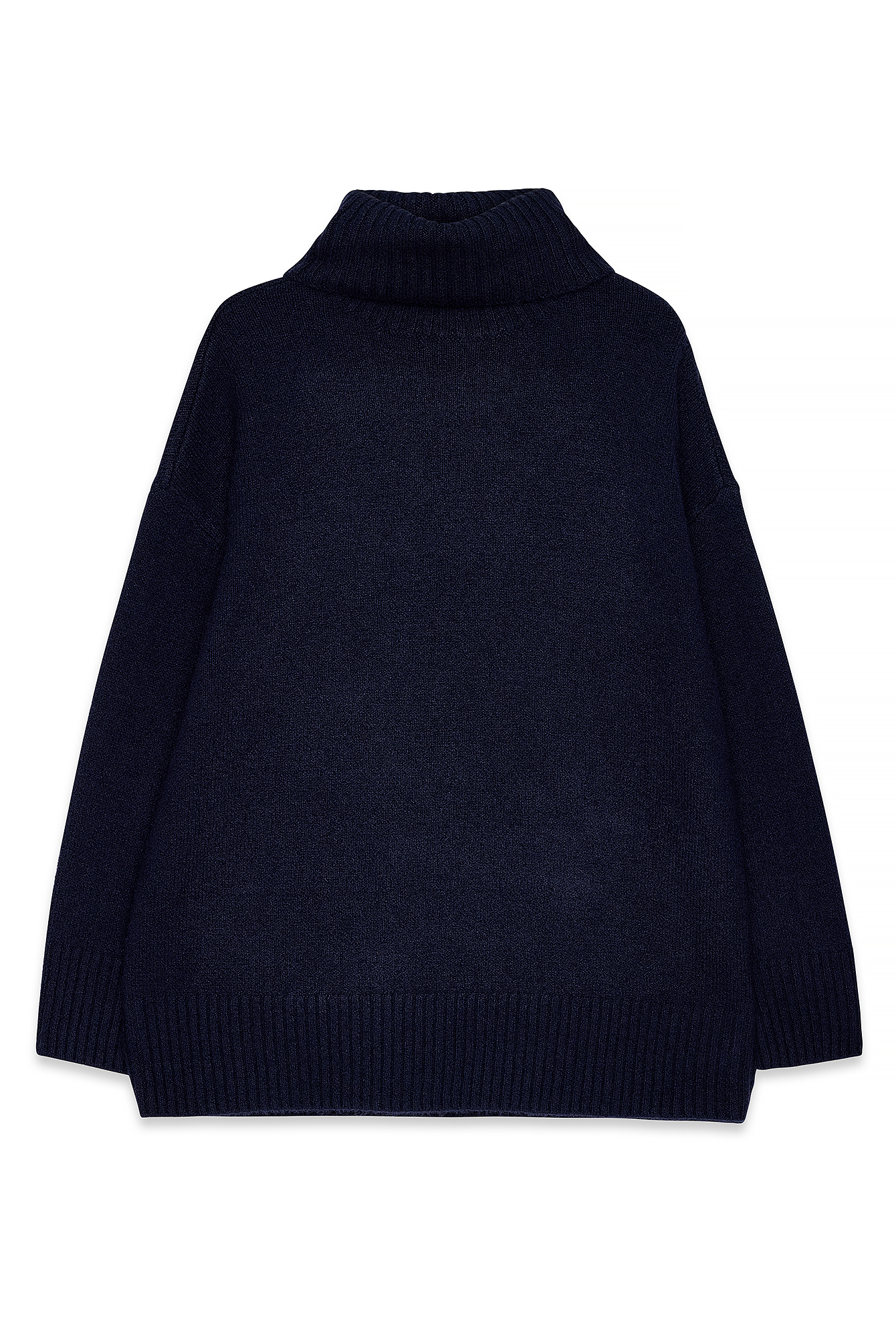 High Neck Zipped Knitted Sweater Black | NA-KD