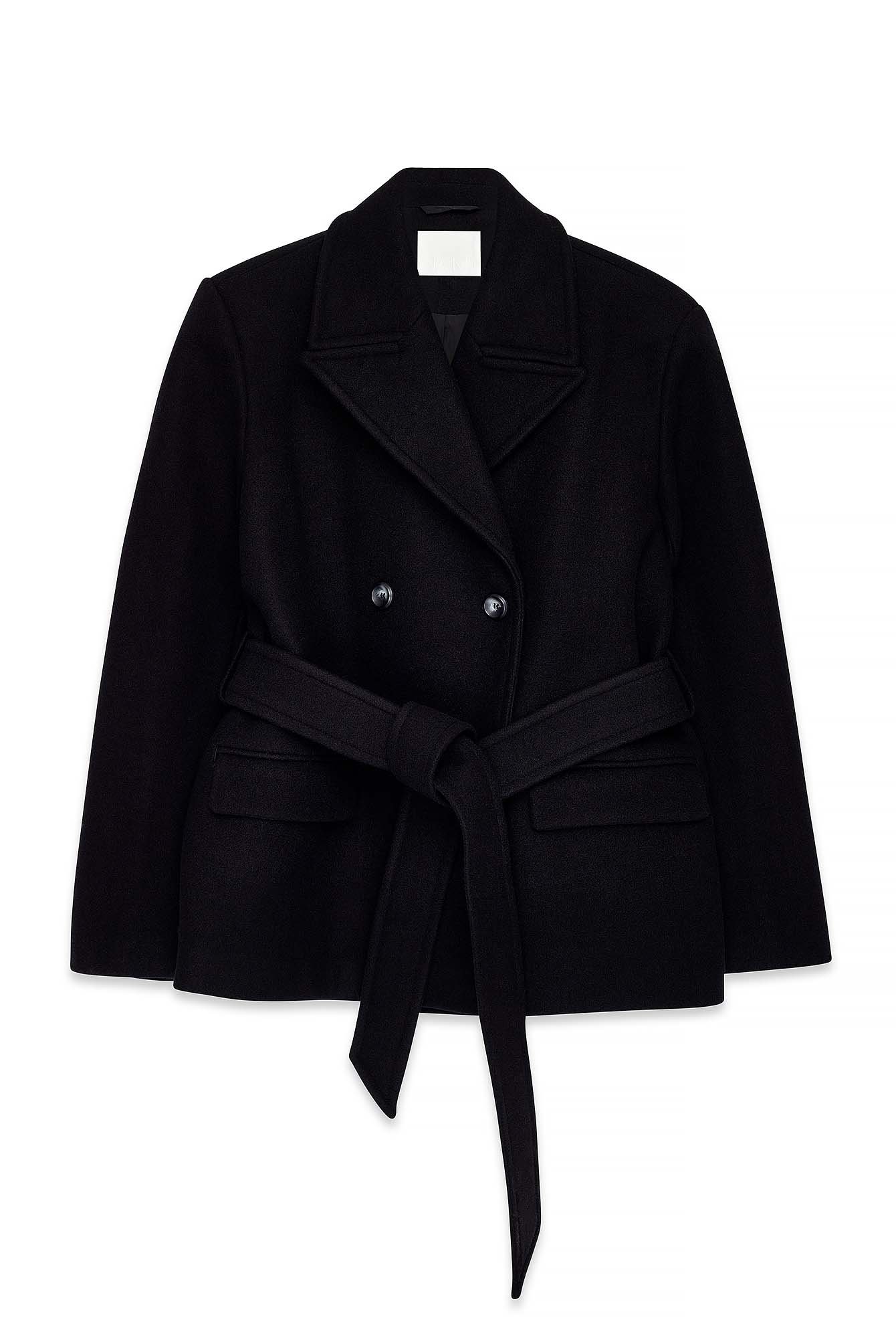 Oversized Short Coat Black | NA-KD