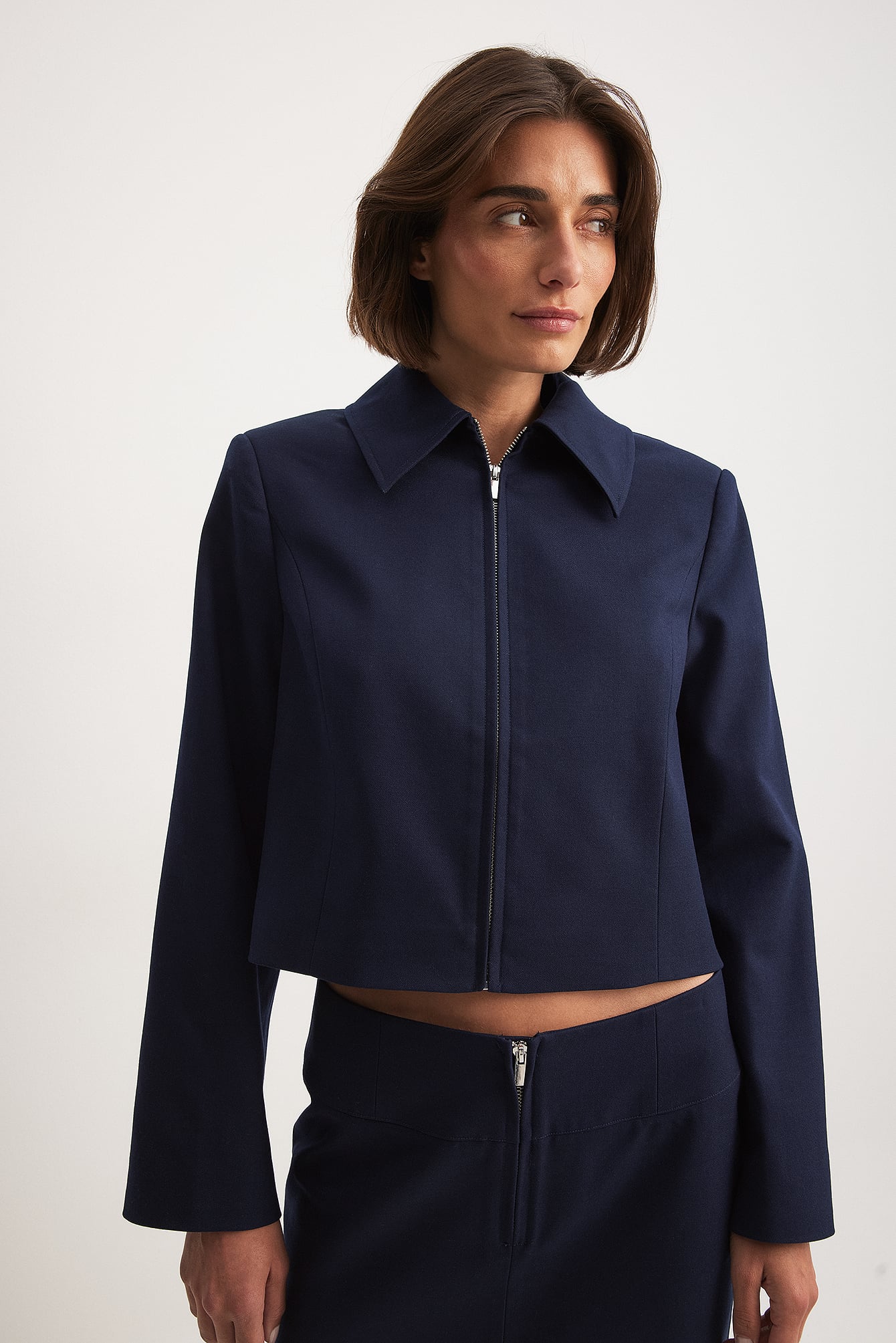 Zip Detail Jacket