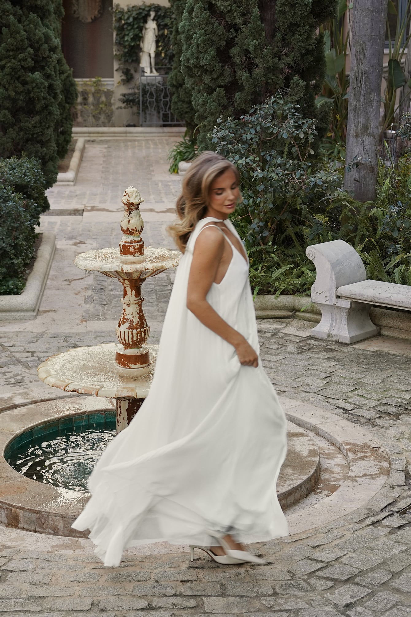 open lace back dress Amazon.com: SiLidressy Chiffon Bridesmaid Dress with Chiffon Cape Formal  Gown Evening Dress with Shawl for Wedding Party White 2 : Clothing, Shoes &  Jewelry main image 1