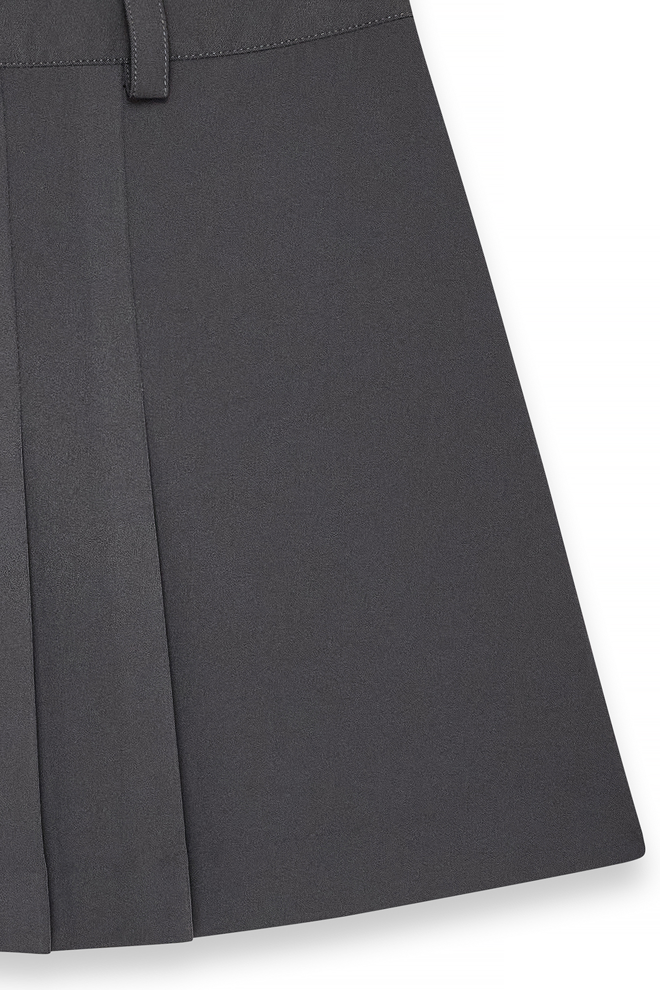 Mini Wrap Heavy Skirt Grey | NA-KD