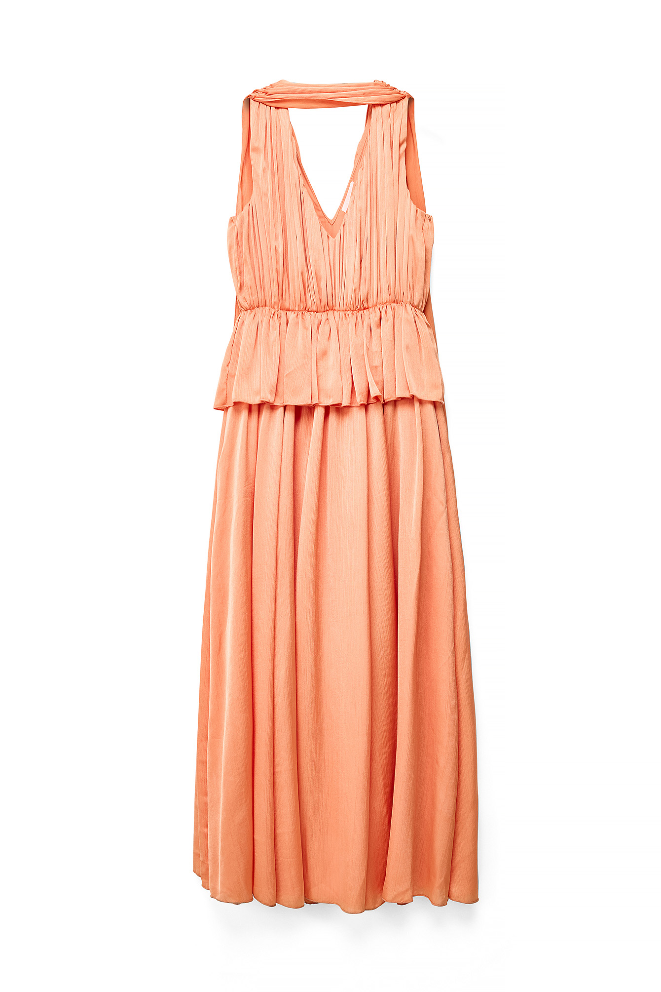 na kd fashion orange striped low back maxi dress Womens Orange Maxi Dresses