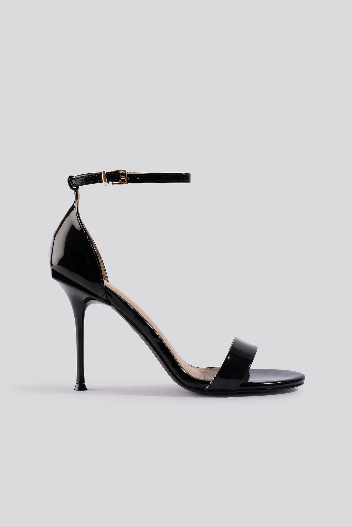Avalyn Sandal Black Patent