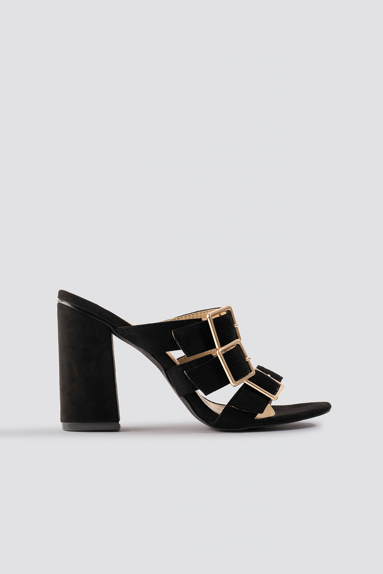Rinki Mules Black Suede
