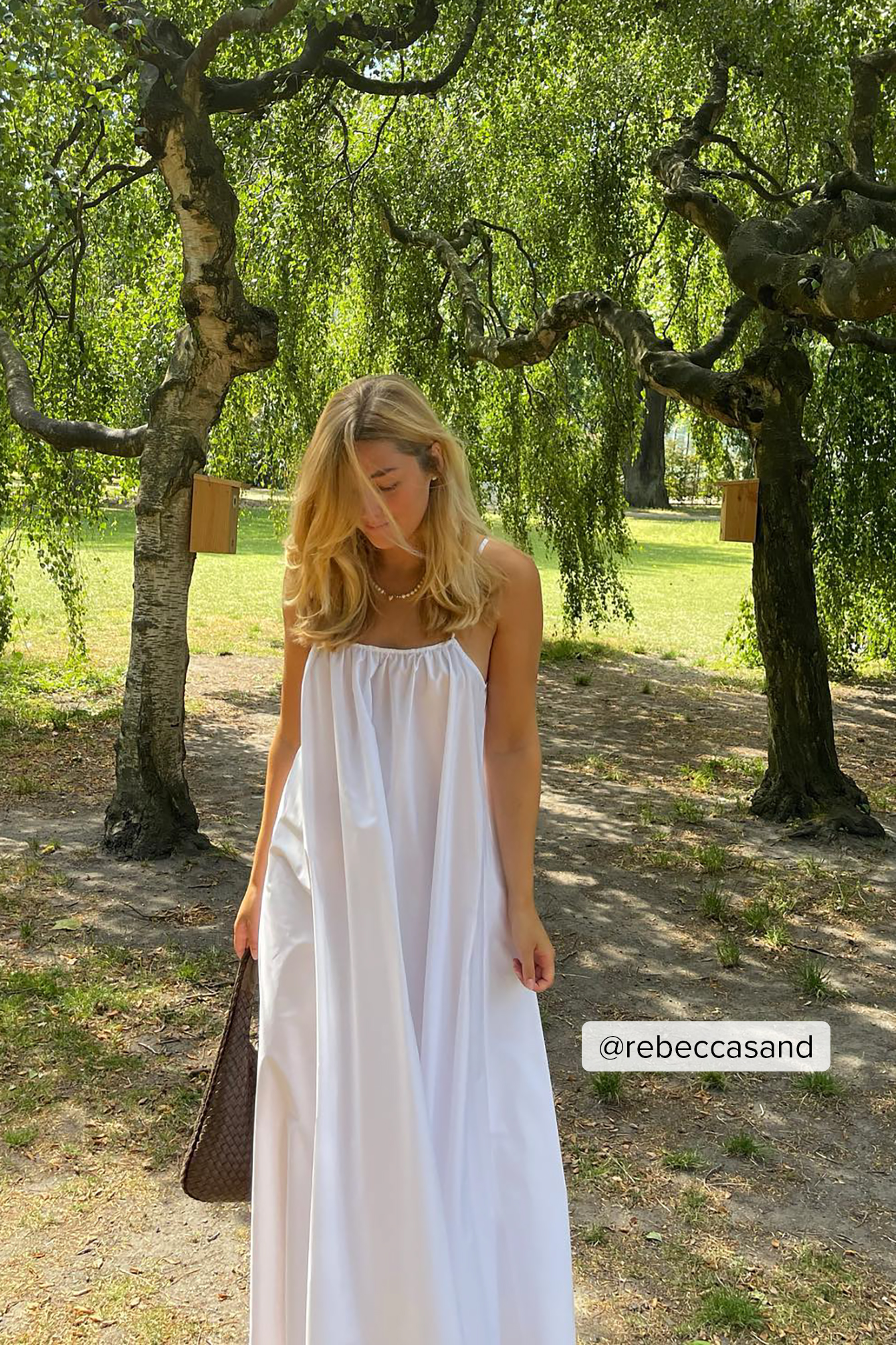 April Nightgown - Jacaranda Living, White Cotton Nightgowns