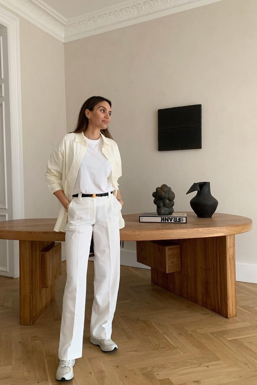 Classic suit trousers