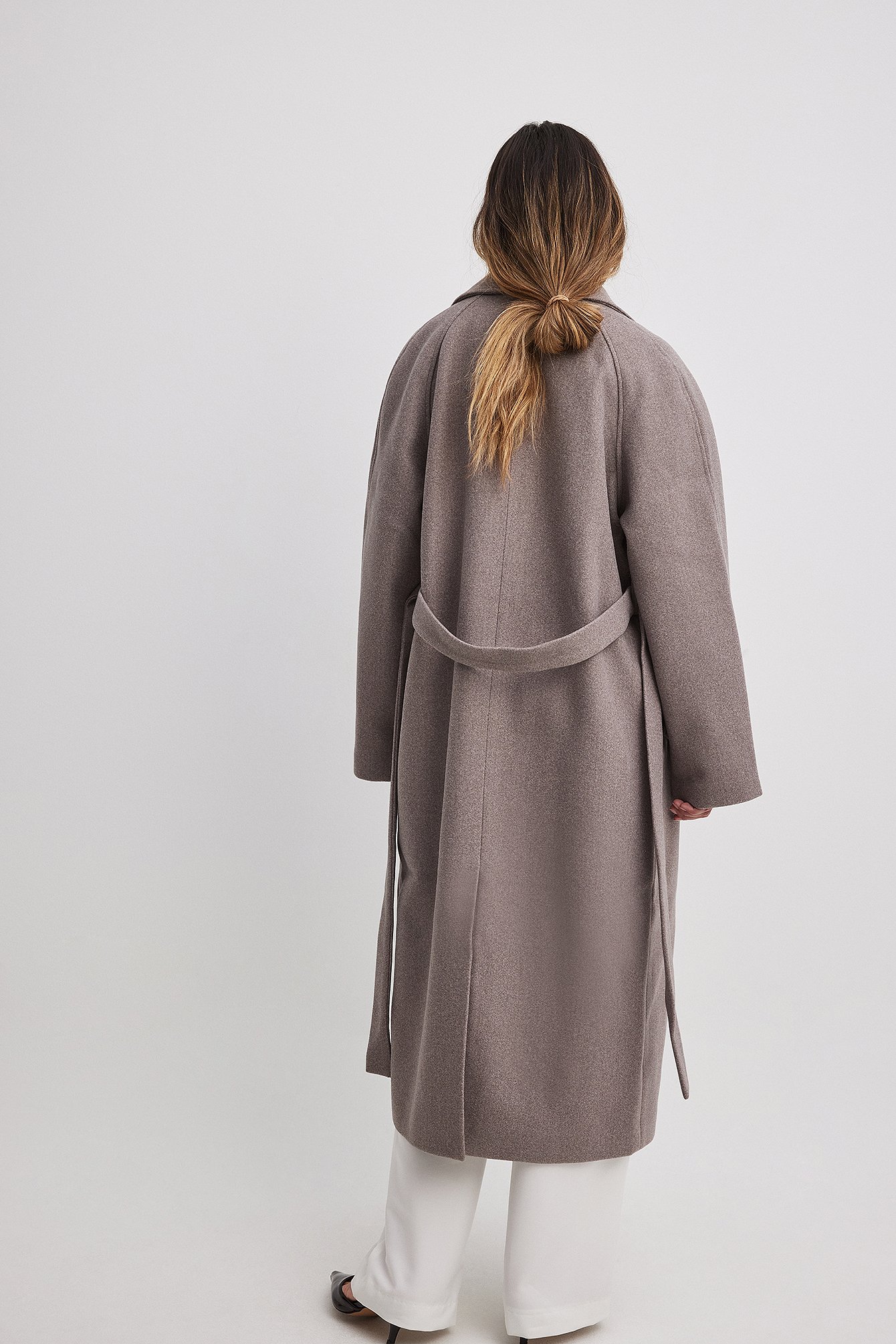 銀座マギー✨タグ付未使用✨98,000円＋税✨シルク ウールワンピース✨L