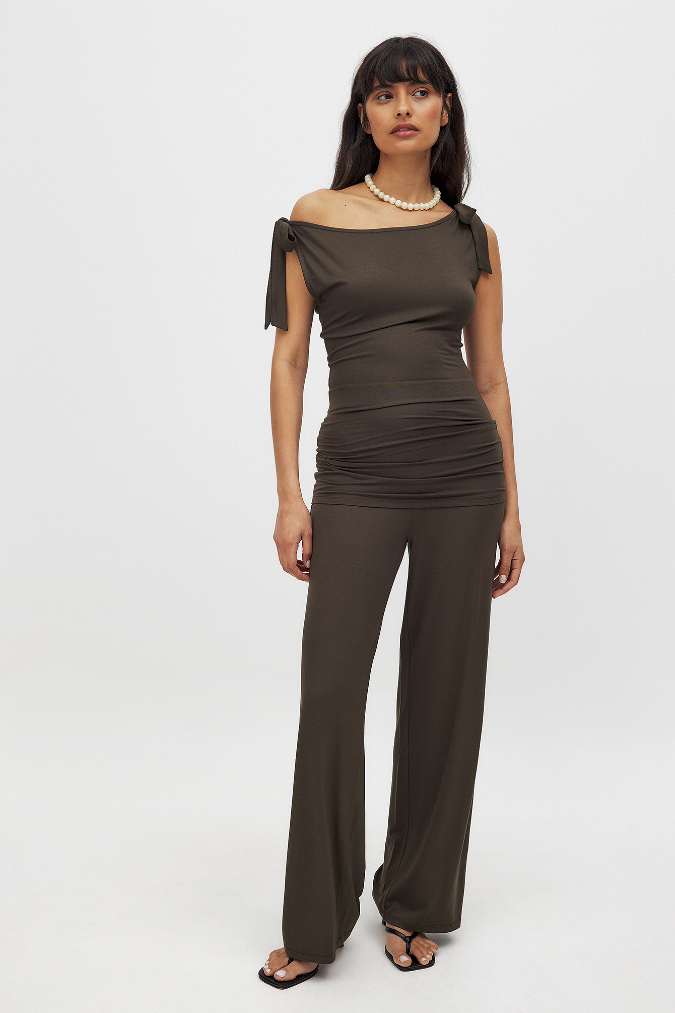 Relaxed jersey pants