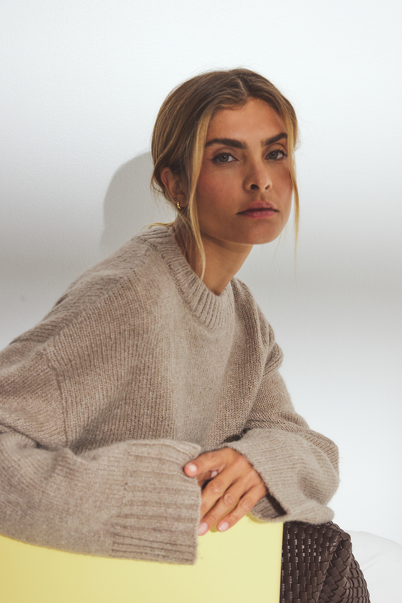 Wool blend sweater