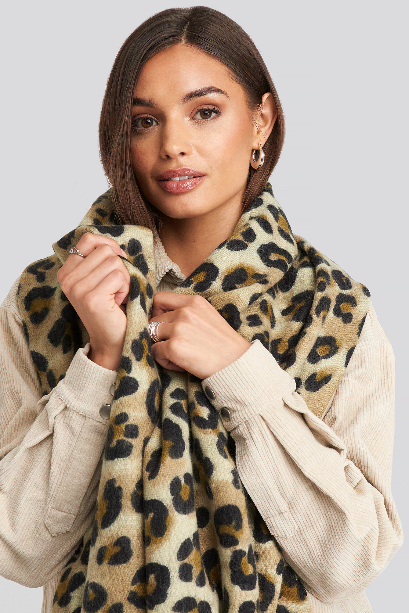 Leo Scarf Leopard Print