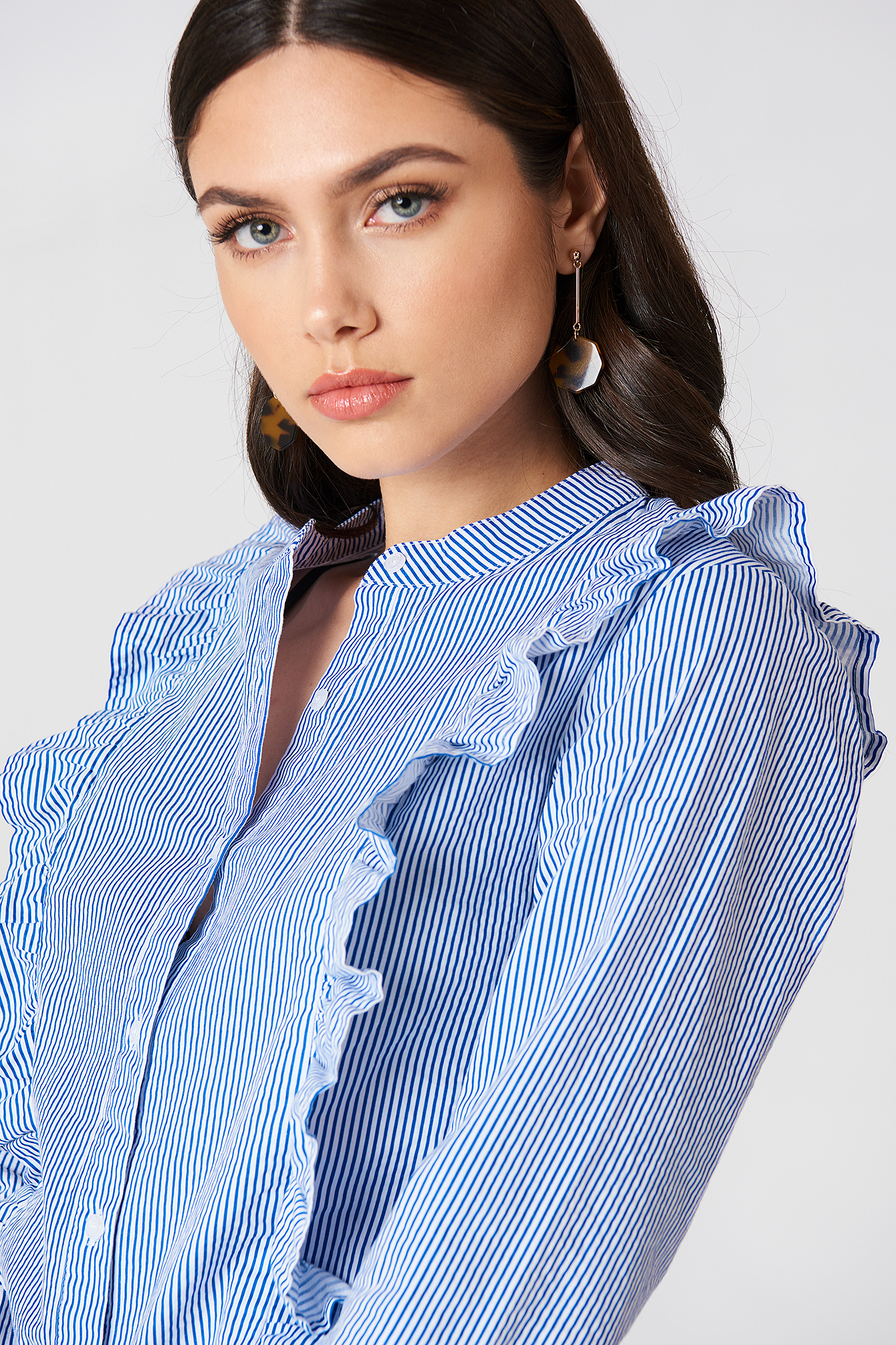 Blue/White Malina Stripe Shirt