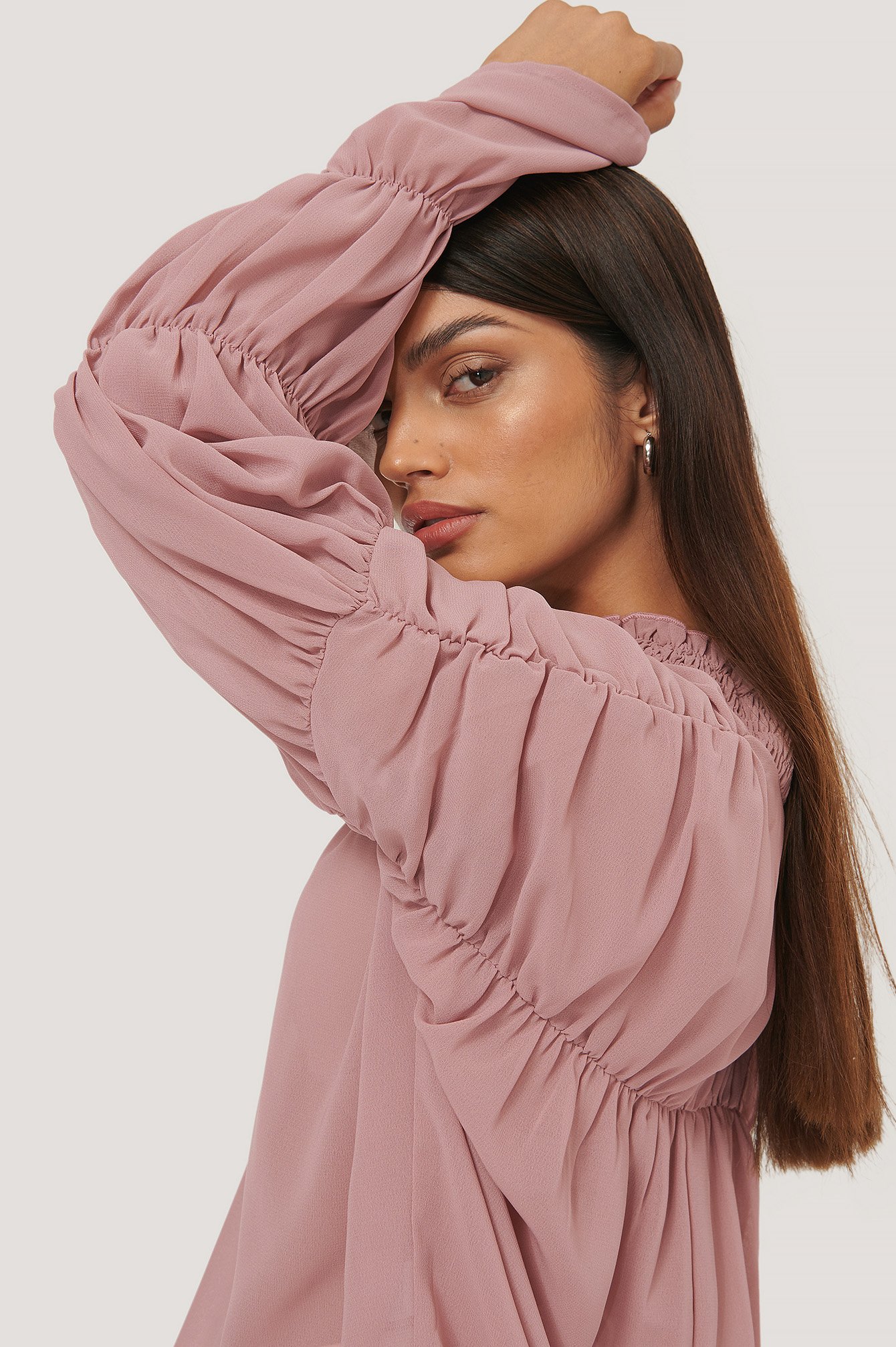 Dusty Pink Victoria Blouse