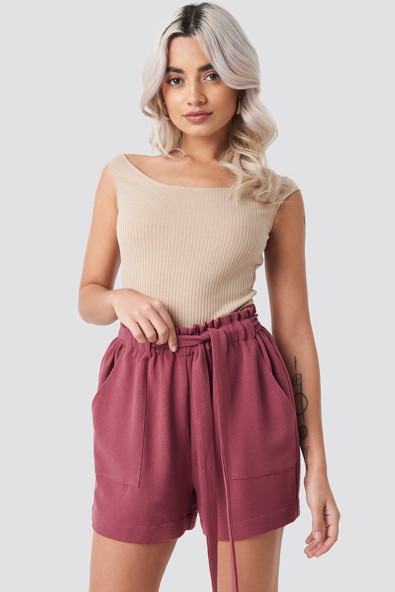 Ofelia Shorts Old Rose