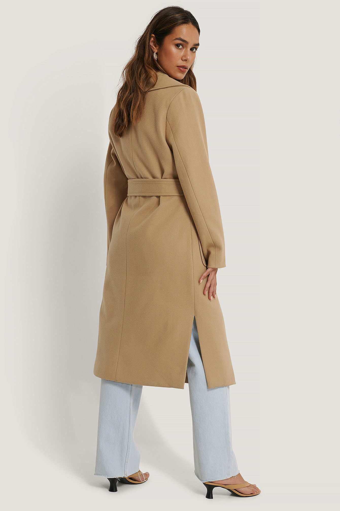 tilda camel coat
