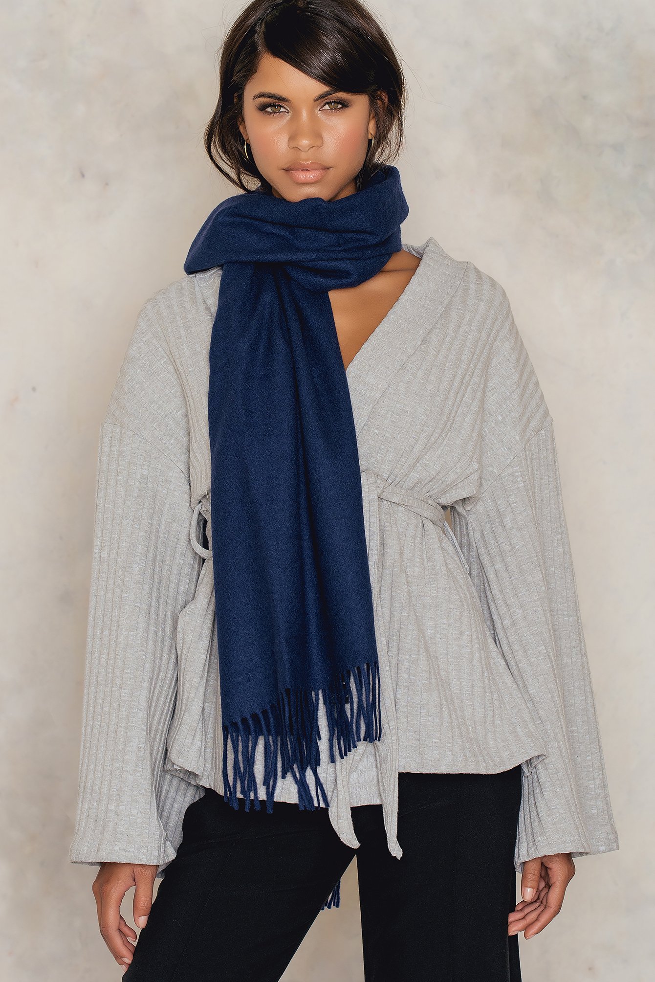 Accola Maxi Scarf Blue