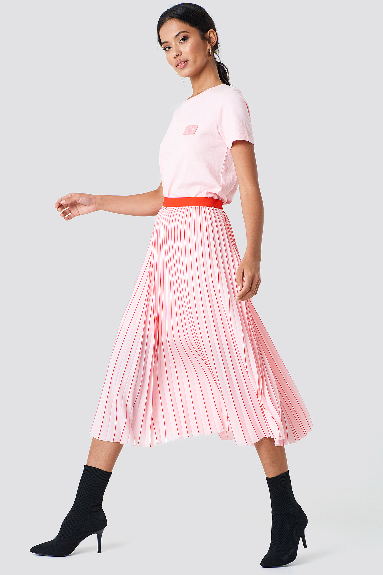 Daria Skirt Pink | NA-KD