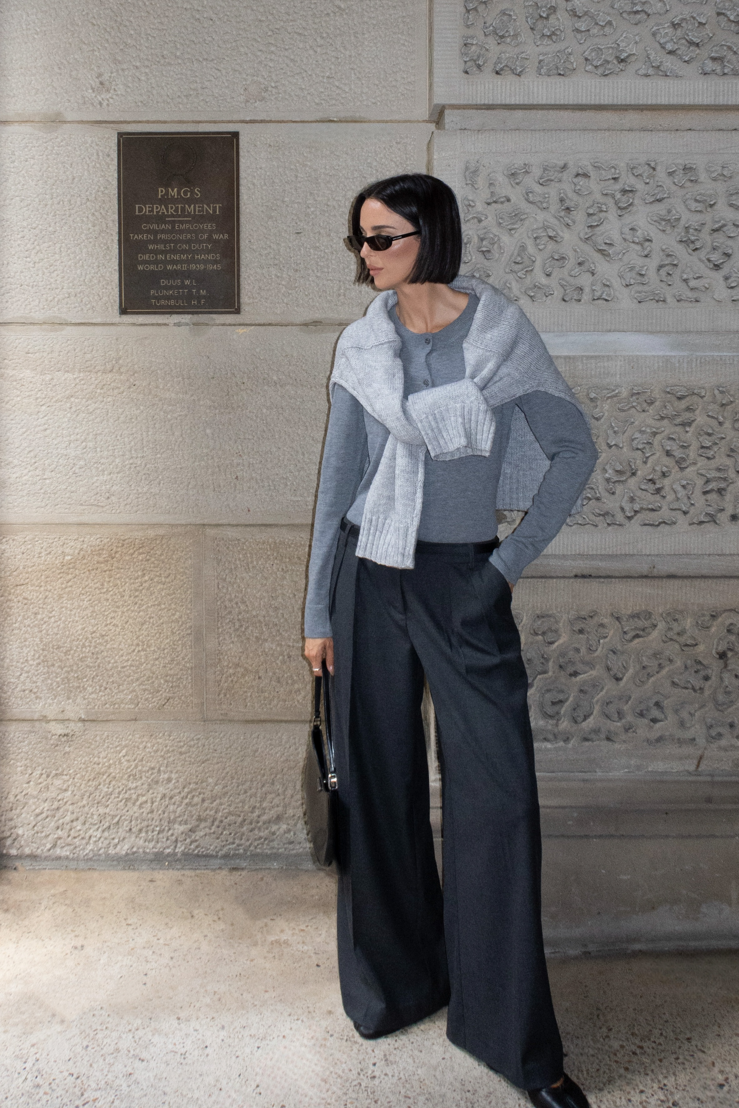 Le Pantalon Rayures Banquier Coupe Paris - Décontractée à Taille Haute B  6772 222711c49