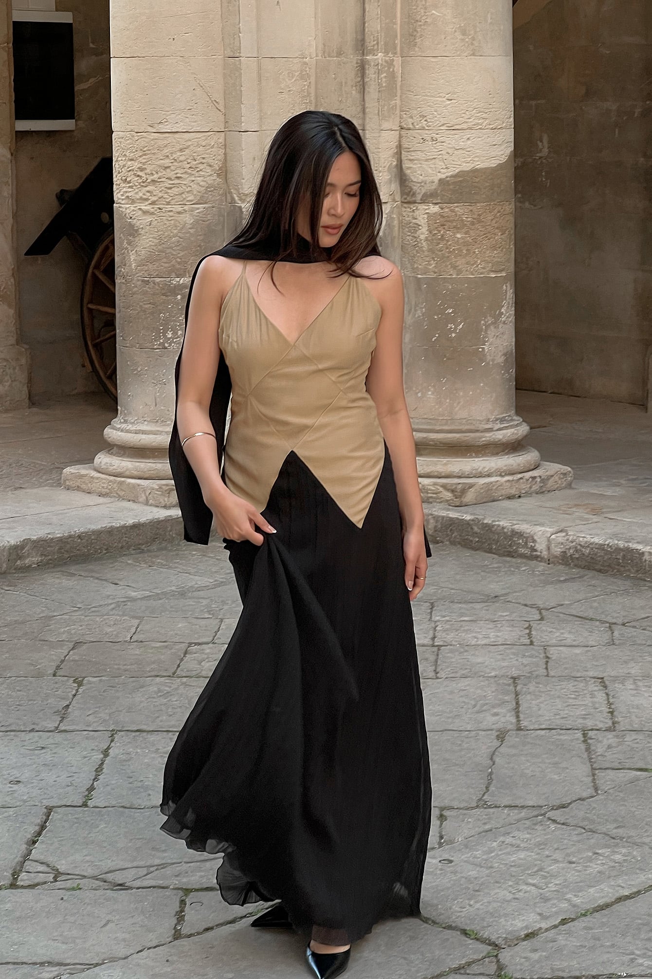 Robe Ethnic Color Taille L/XL - Multicolore, Longueur Midi, Neuve Avec étiquettes
