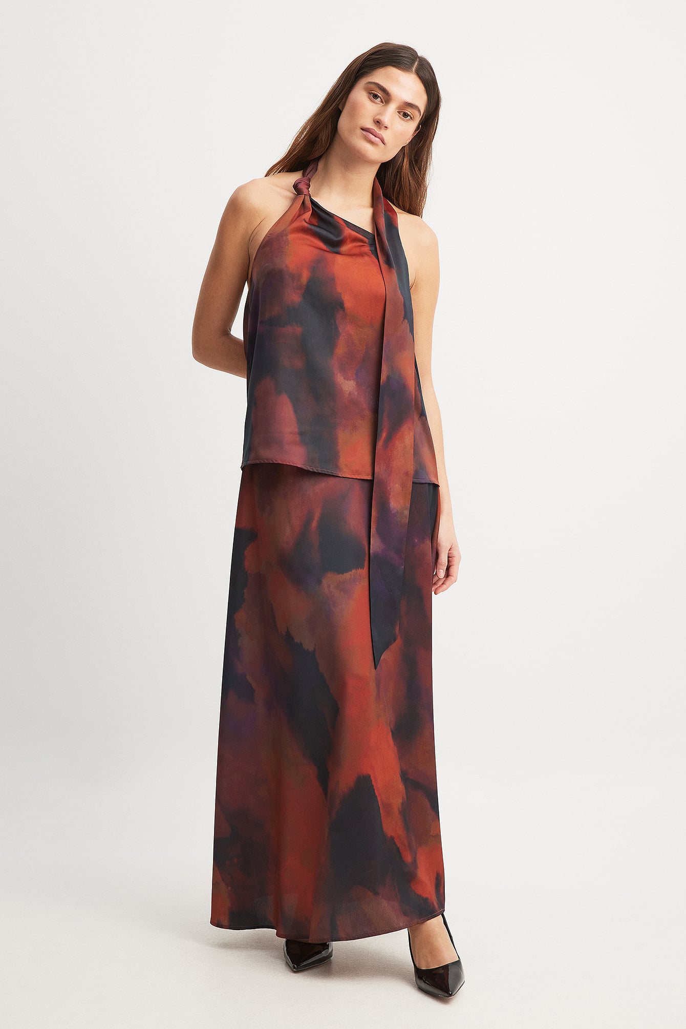 NA-KD Satin-Slip Maxirock - Satin Röcke - - EU 34 - NA-KD / NAKD