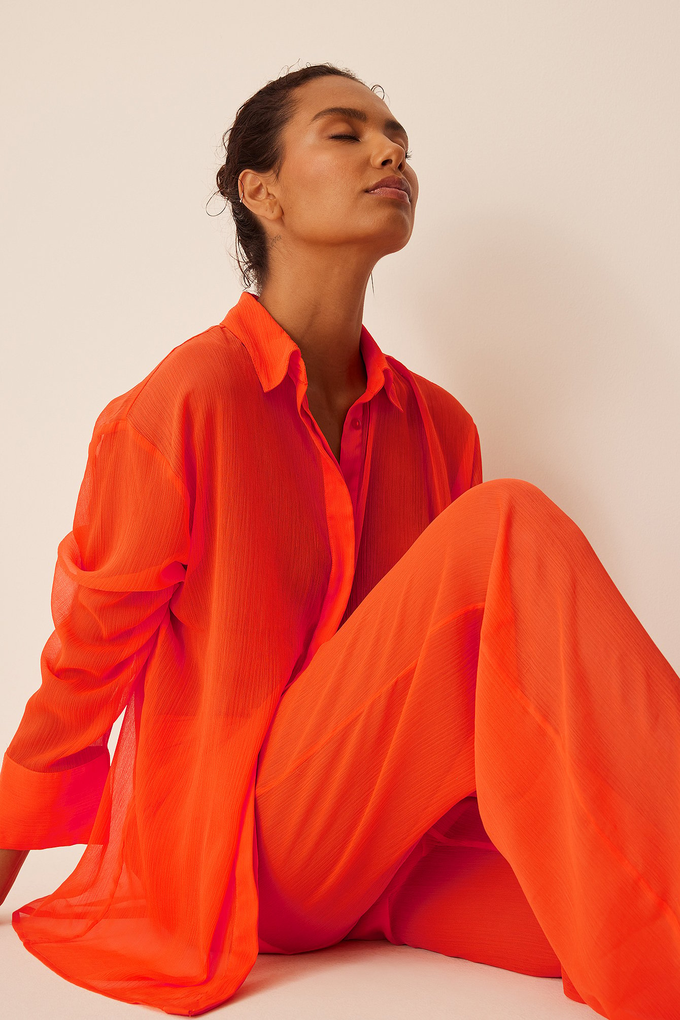 Damen Bekleidung Oberteile Hemden Paul Smith Andere materialien hemd in Orange 
