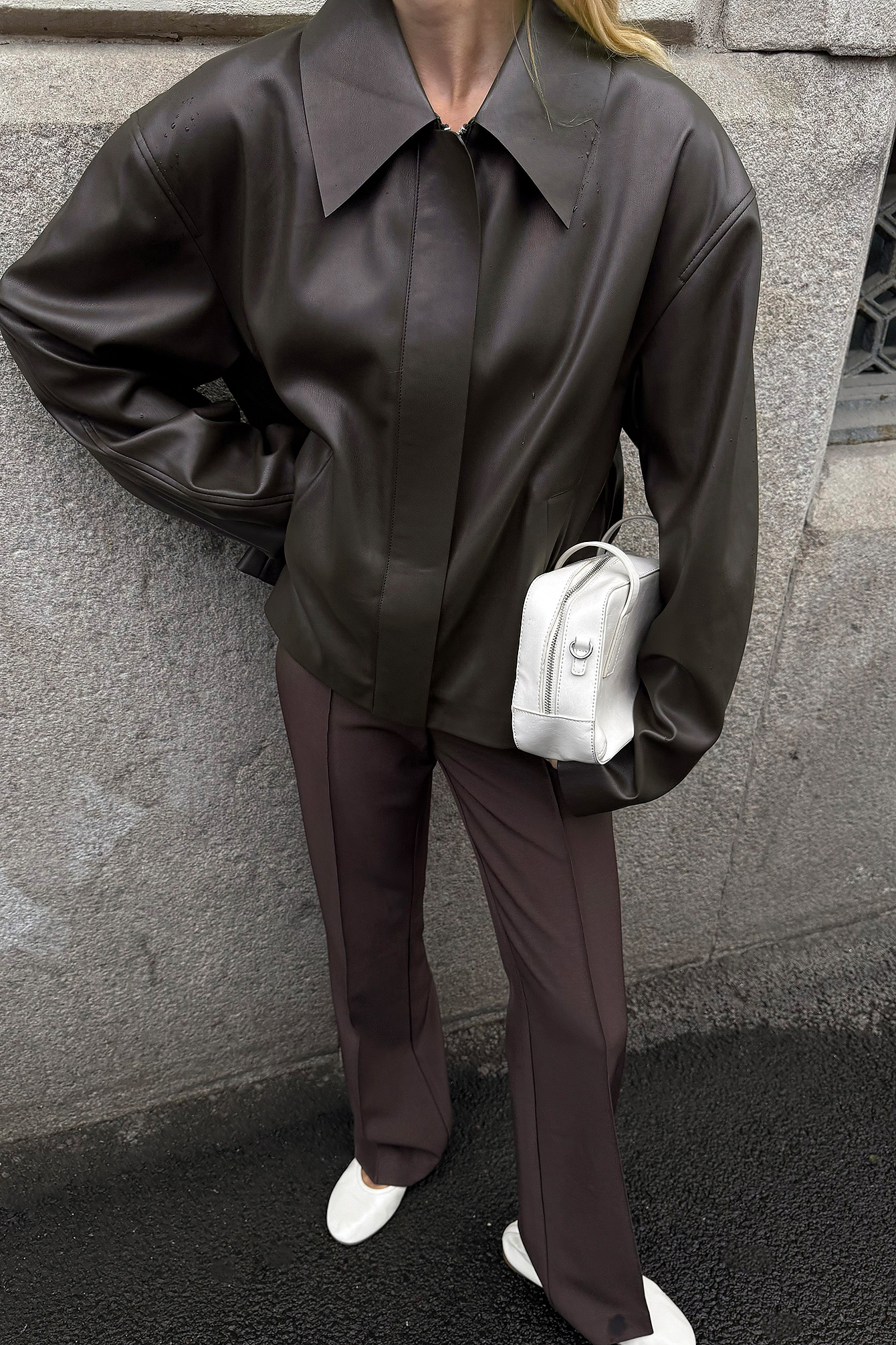 Short PU Jacket