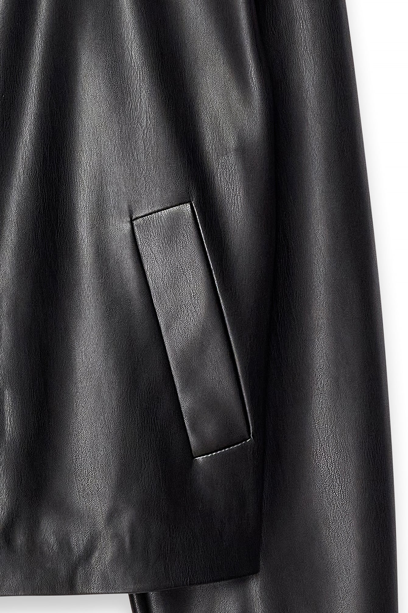 Faux Suede Zip Jacket Brown | NA-KD