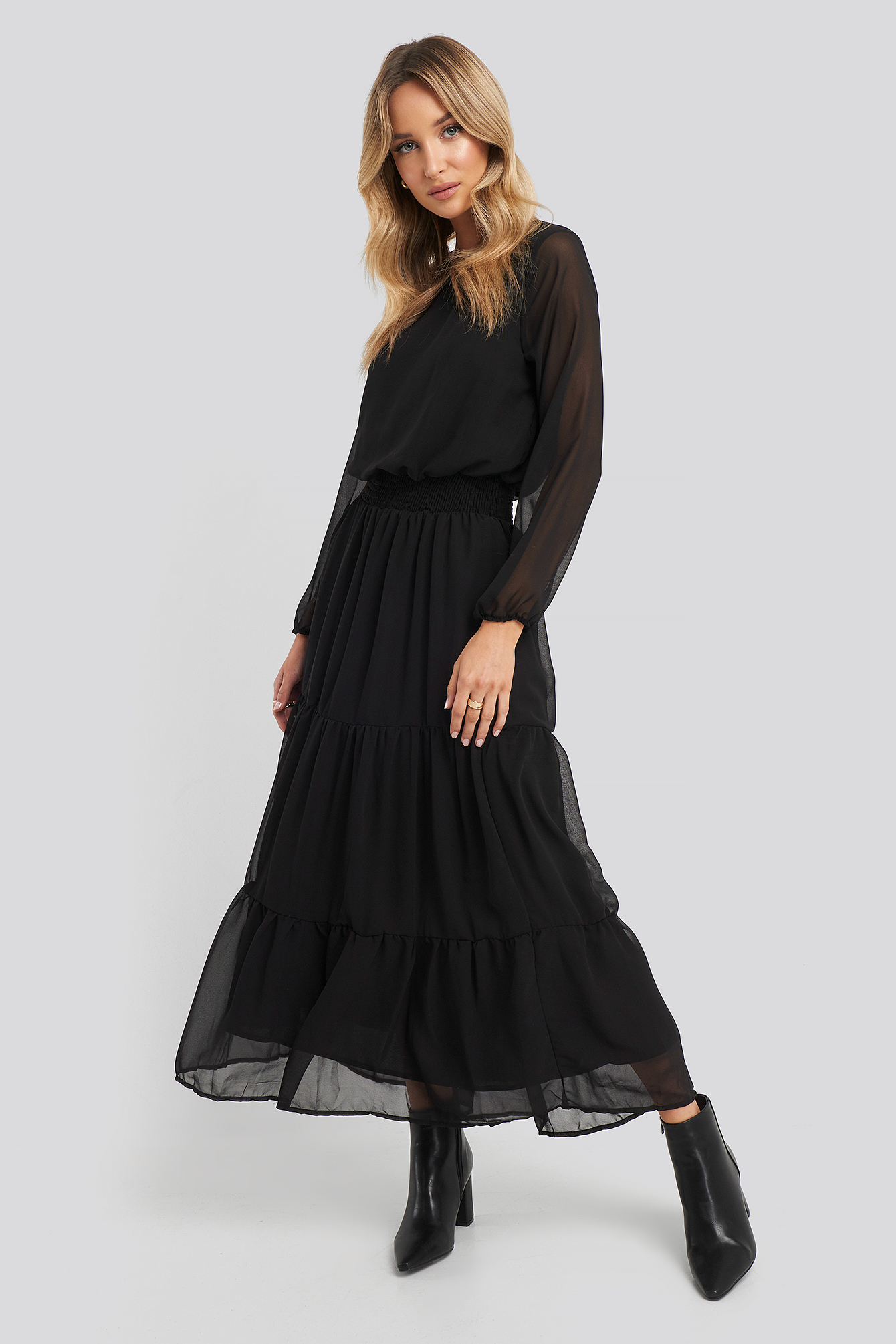 Nicoline-M Dress Black