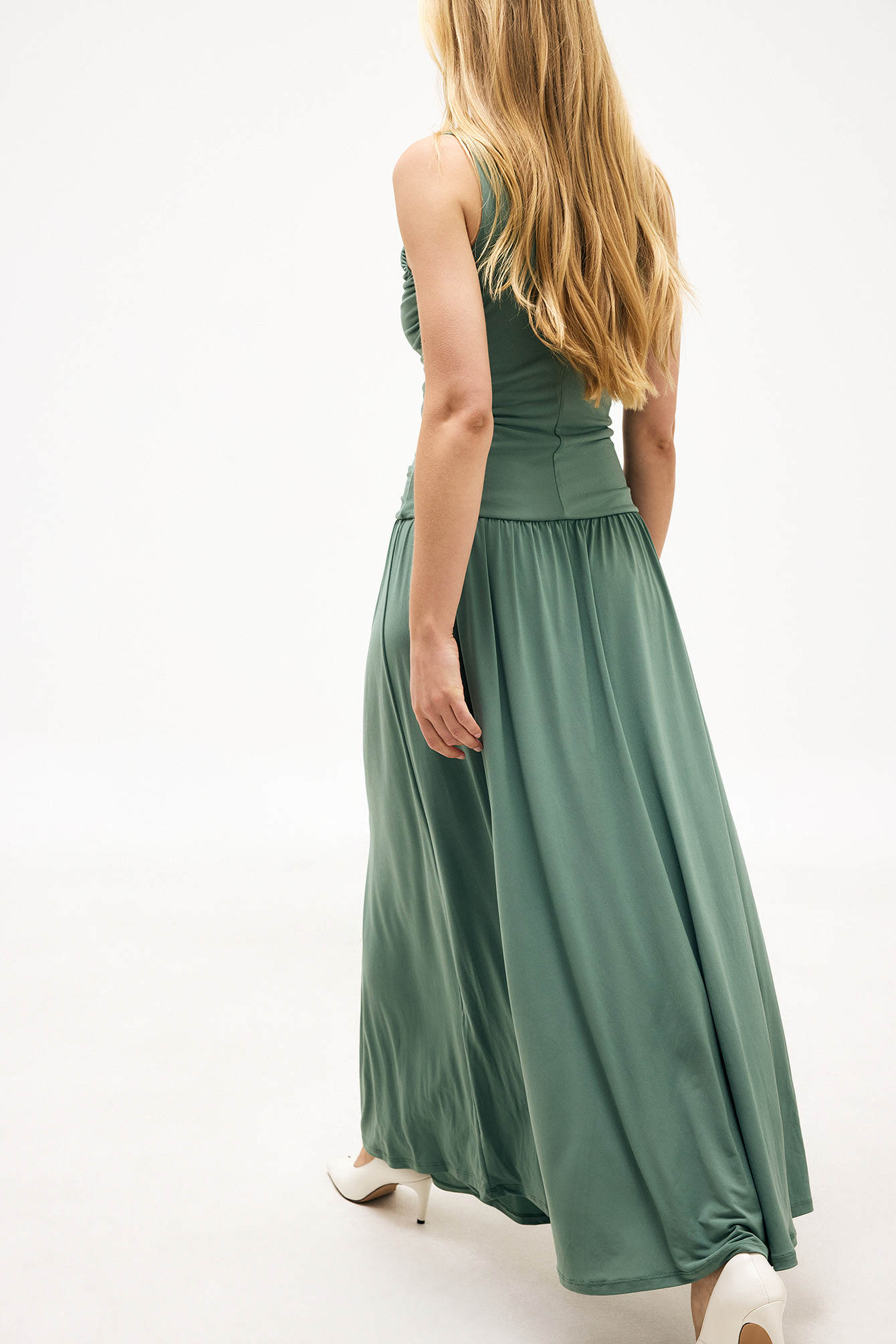 Womens Green Jersey Dresses | NA-KD Womens Green Jersey Dresses | NA-KD