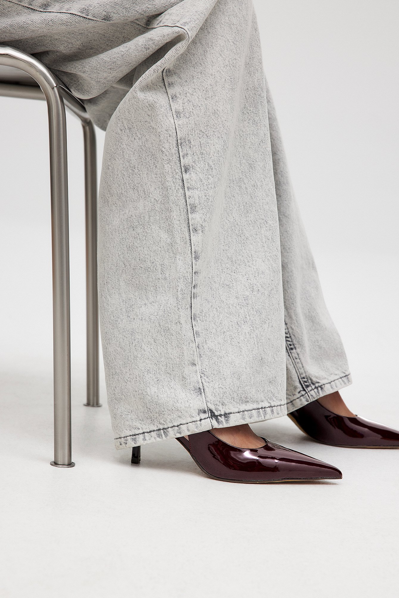 slingback pumps beige