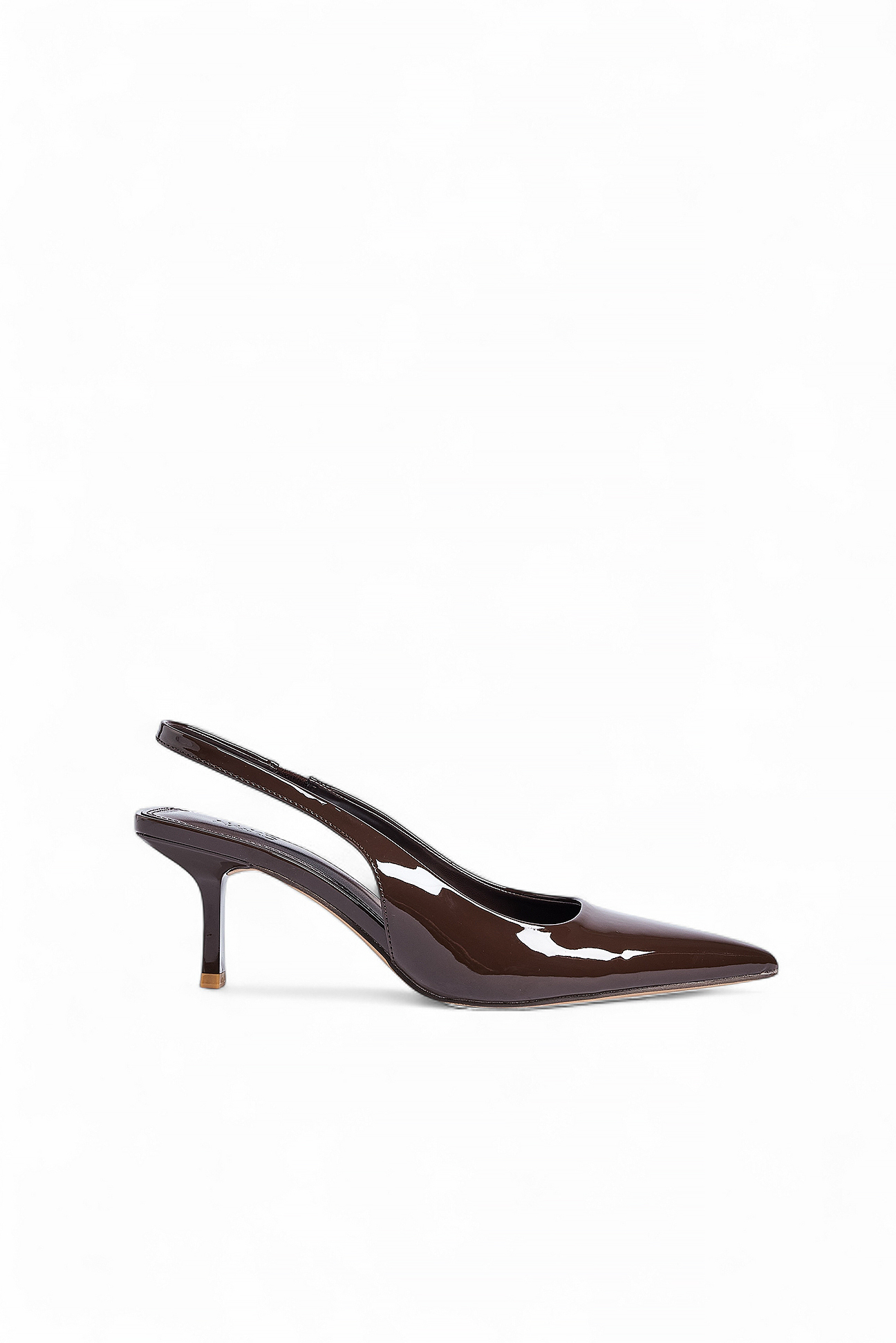 Medium/Brown Slingback Pumps